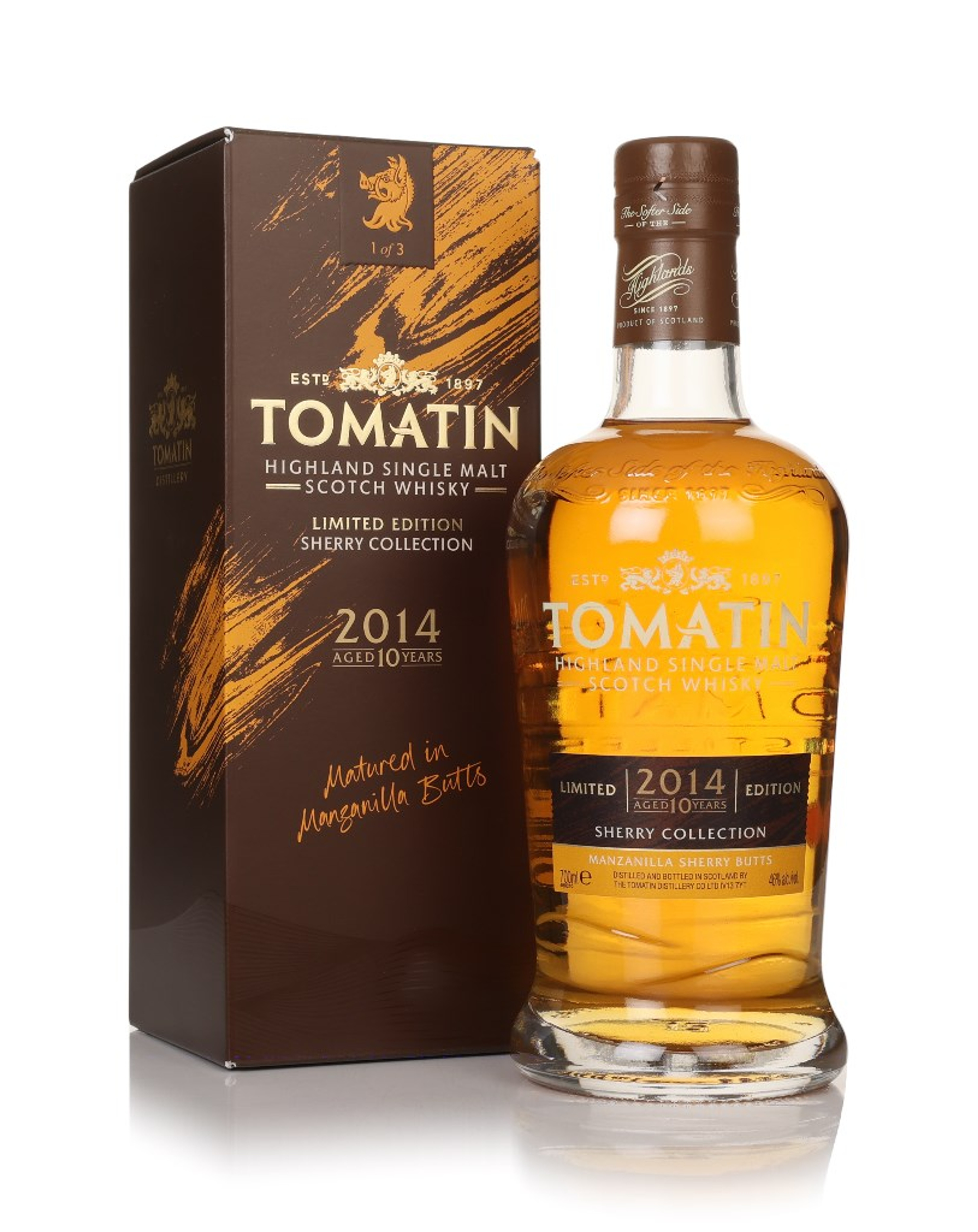 Tomatin 10 Year Old 2014 Sherry Collection - Manzanilla Edition 70cl