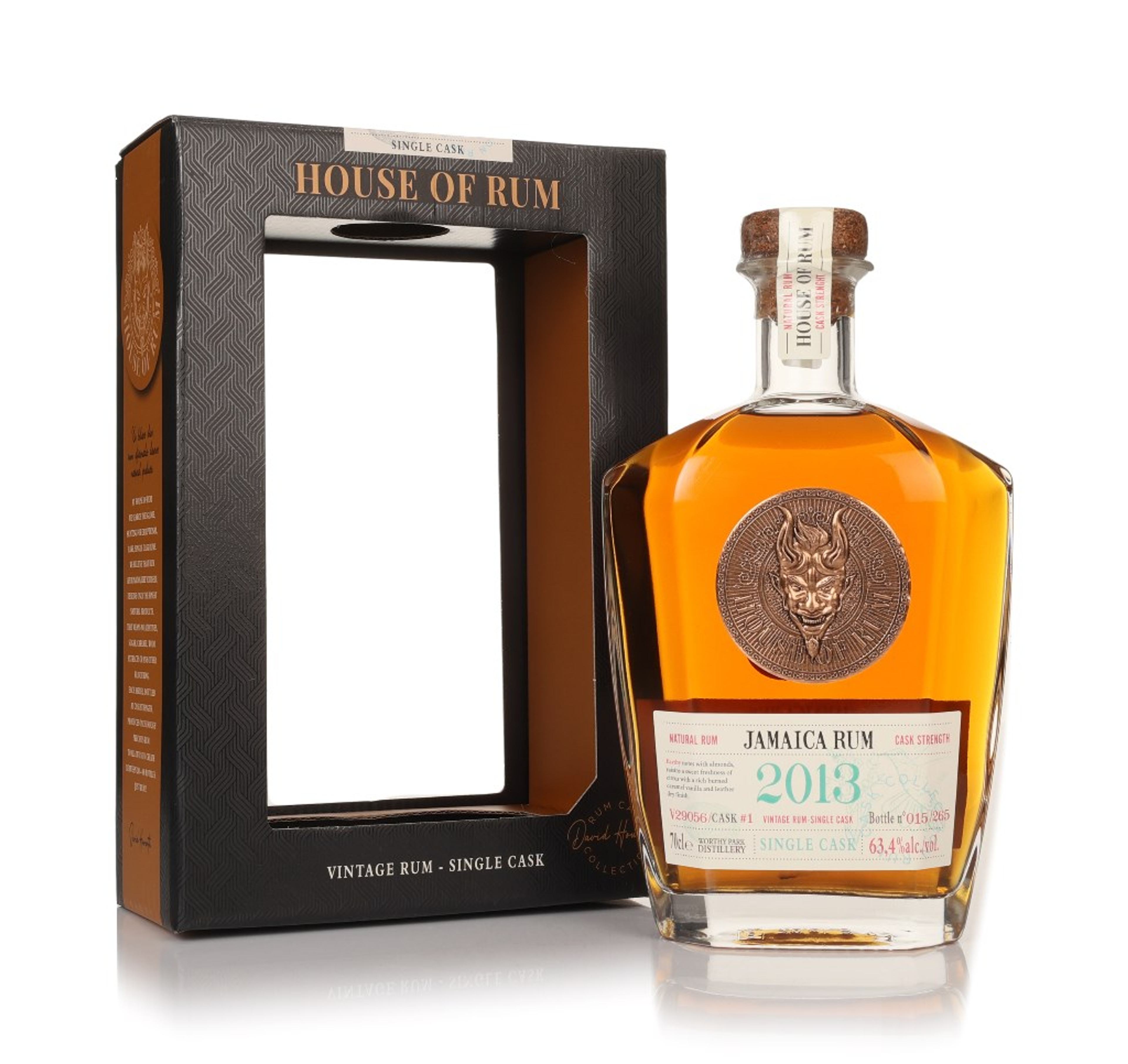 Worthy Park 10 Year Old 2013 Jamaica Single Cask Vintage Rum (House of Rum) 70cl