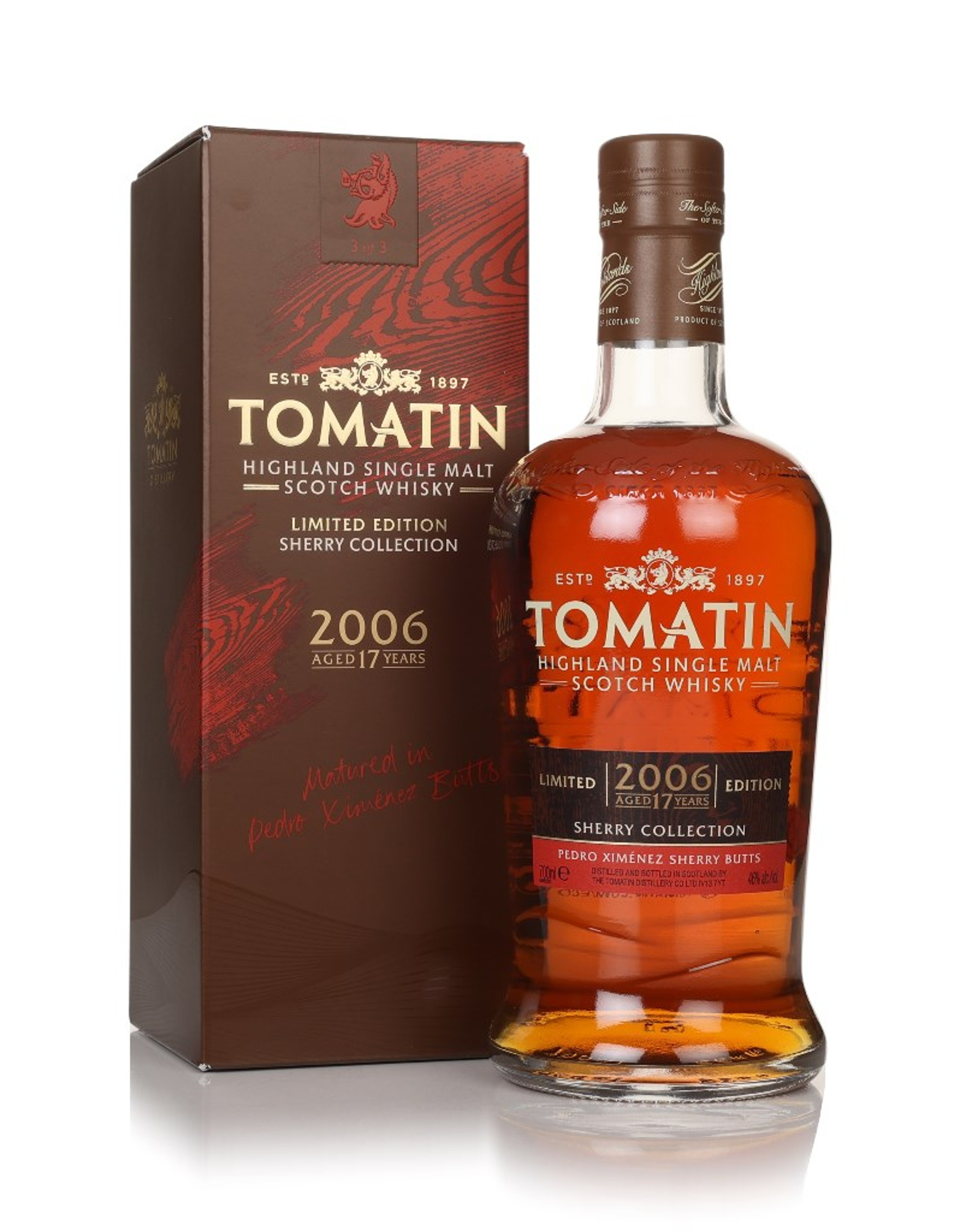 Tomatin 17 Year Old 2006 Sherry Collection - Pedro Ximénez Edition 70cl