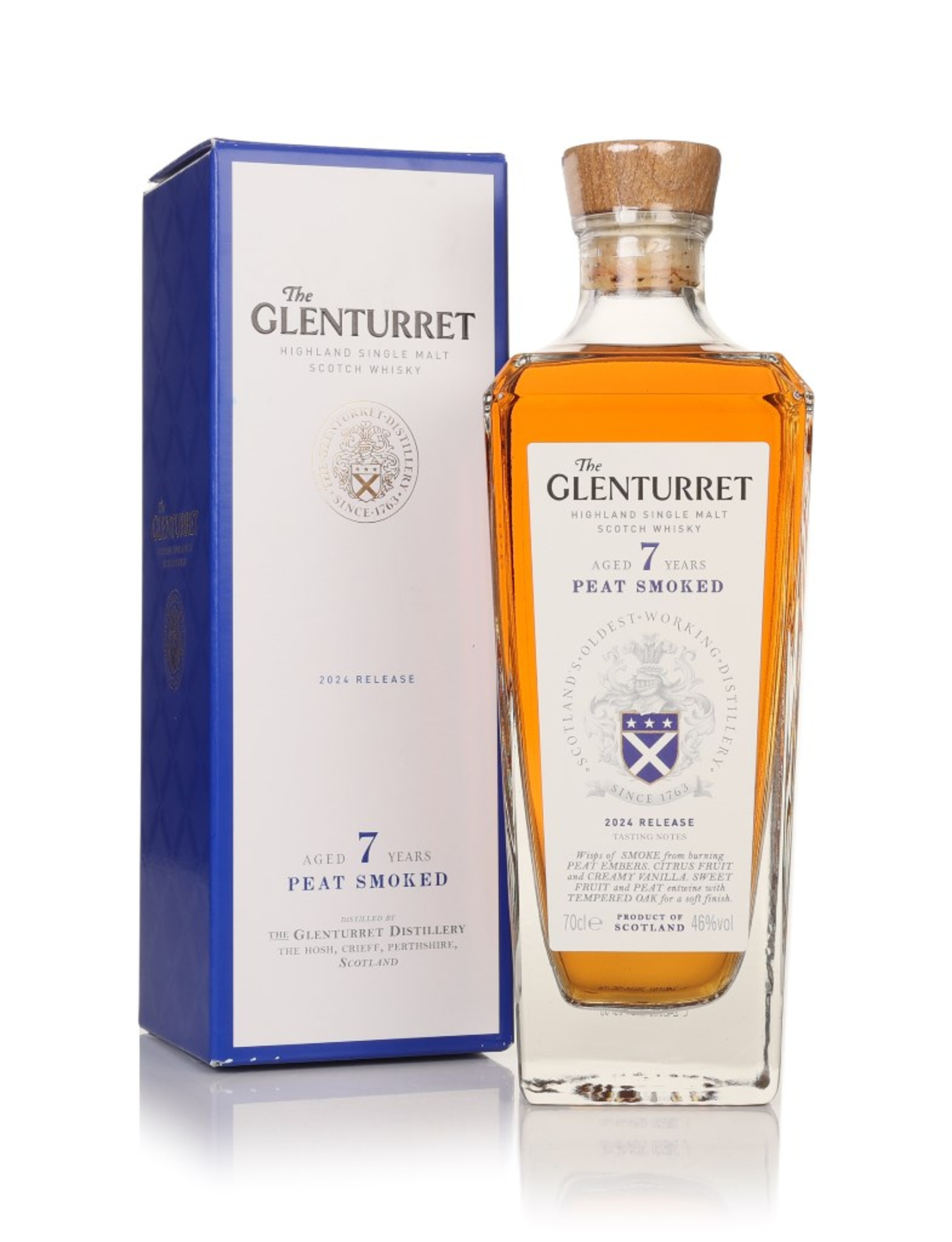 The Glenturret 7 Year Old Peat Smoked (2024 Release) 70cl