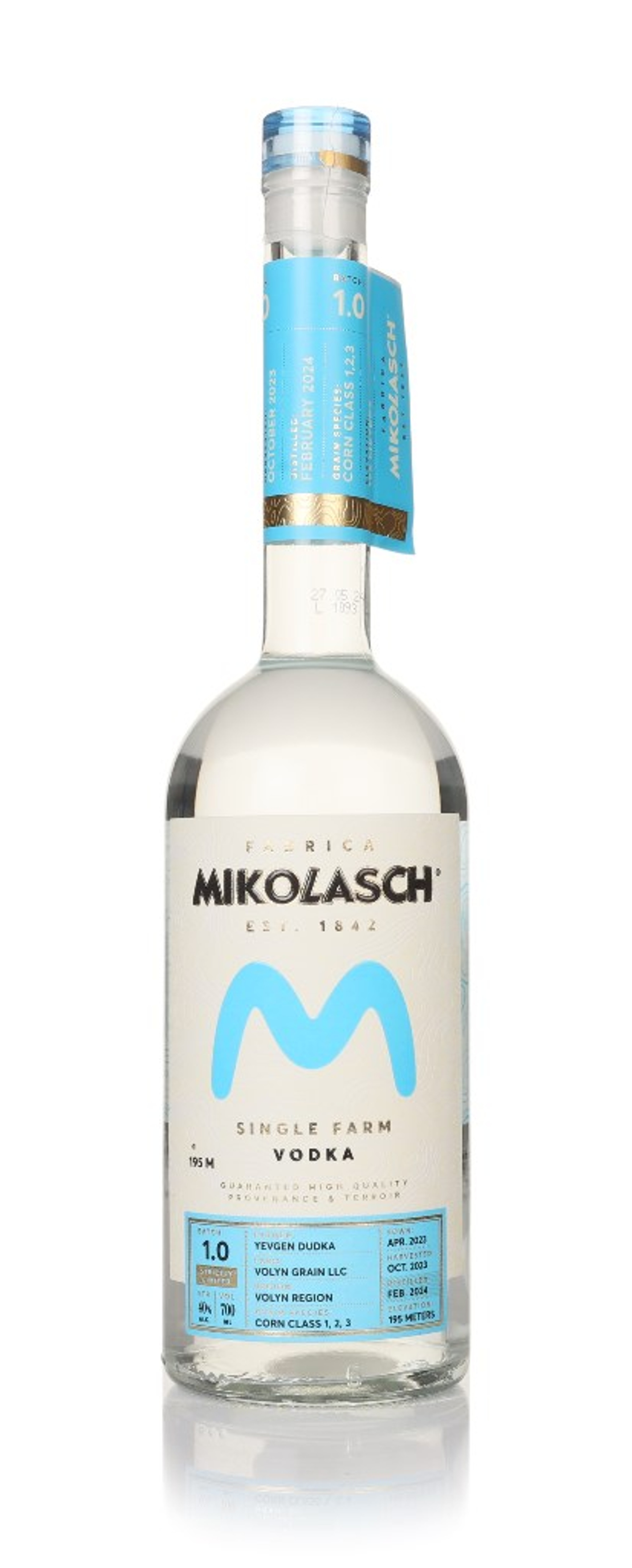 Mikolasch Single Farm Vodka 70cl