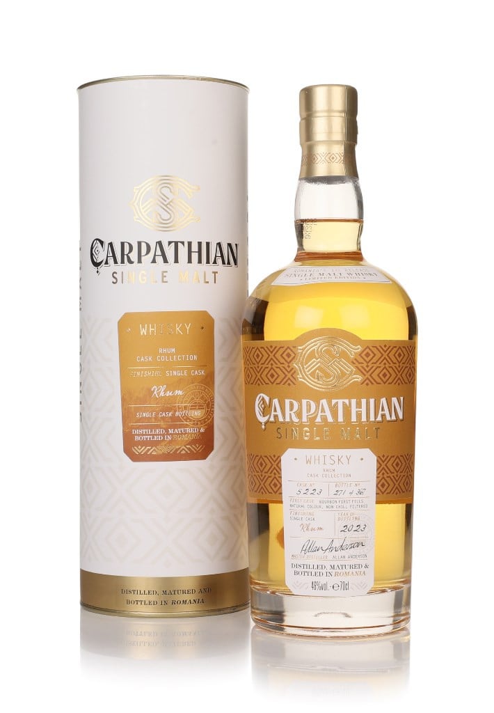 Carpathian Single Malt Rhum Cask Finish - Rhum Cask Collection 70cl