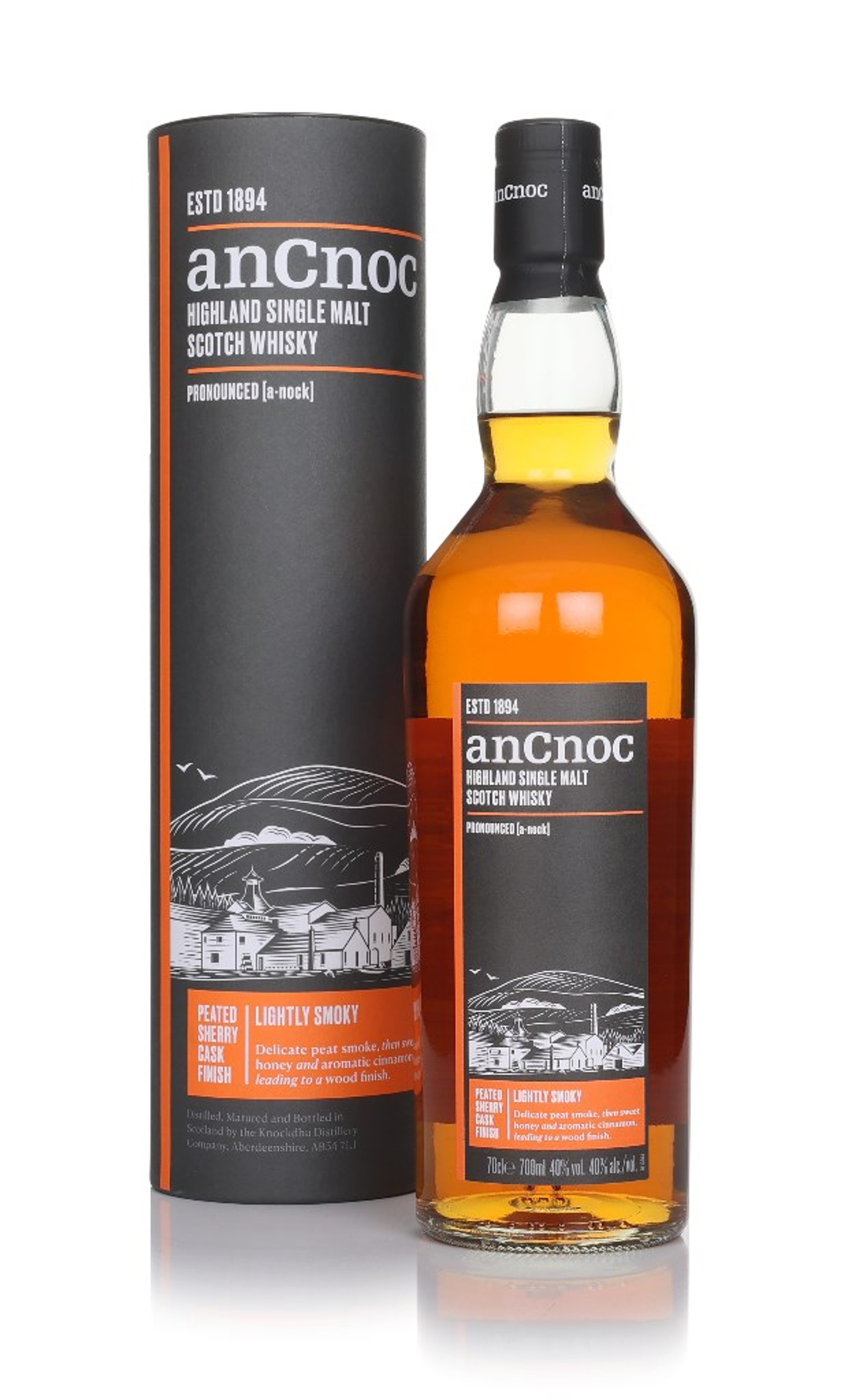 anCnoc Peated Sherry Cask Finish 70cl