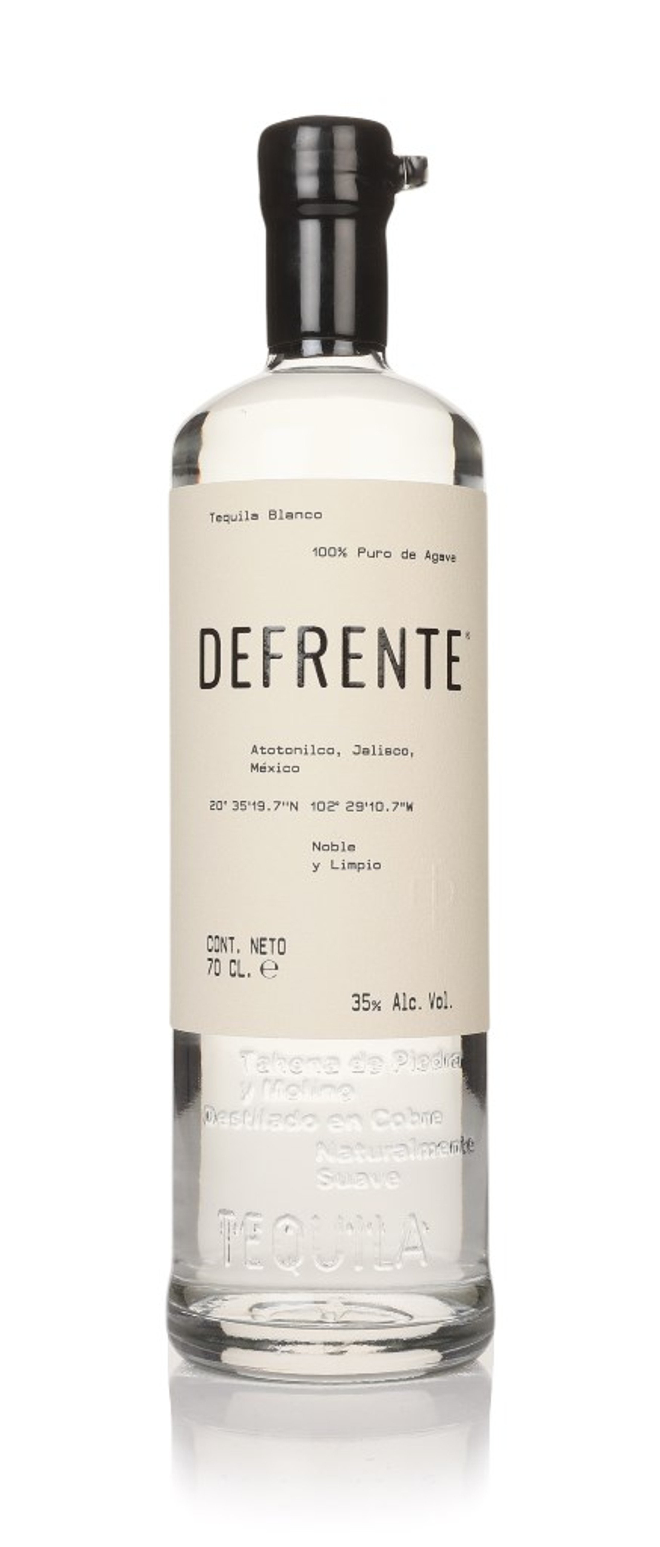 Defrente Tequila Blanco 70cl