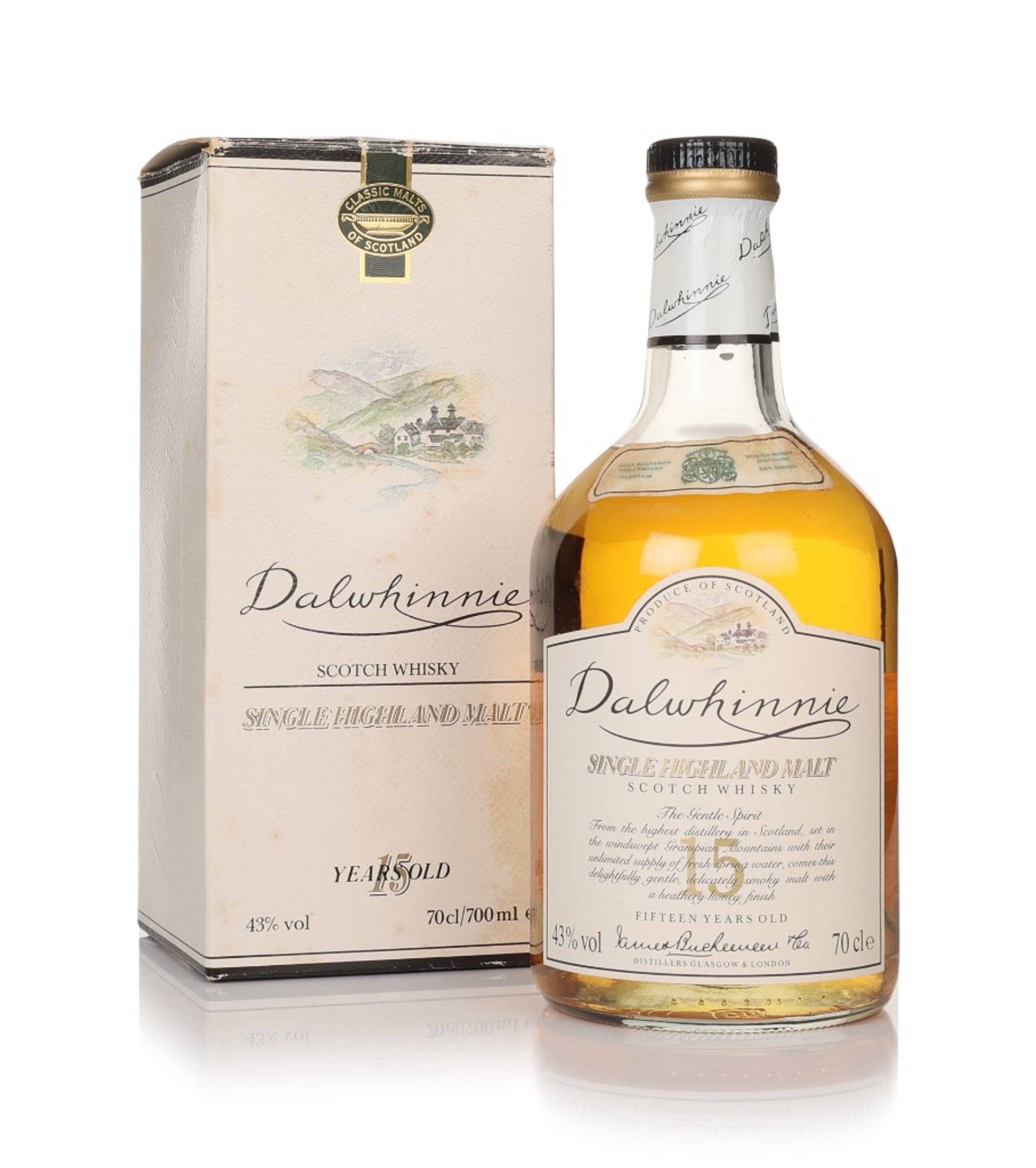 Dalwhinnie 15 Year Old - 1990s 70cl