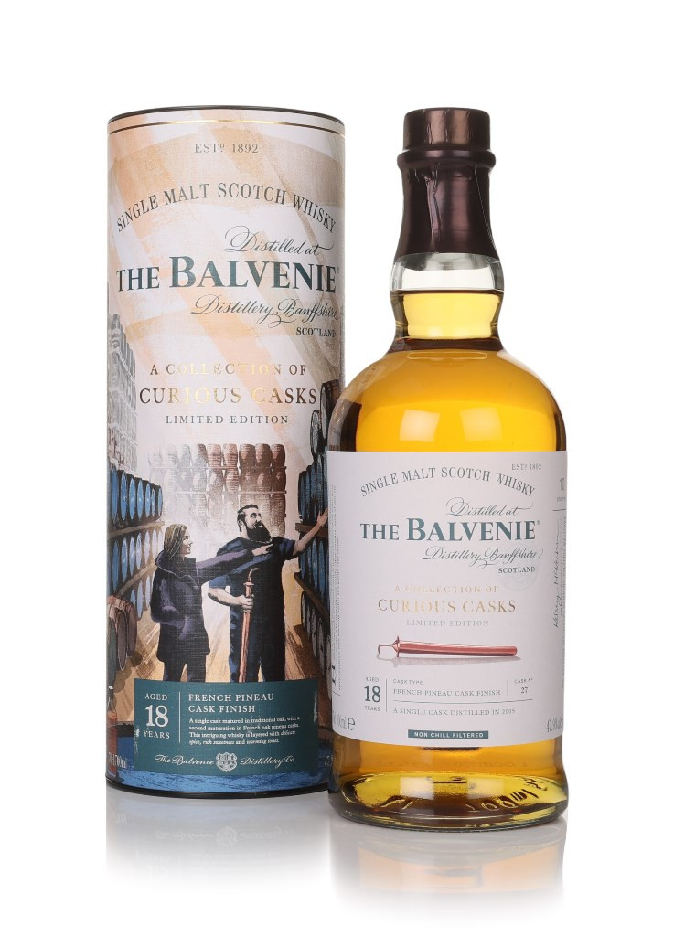 Balvenie 18 Year Old 2005 French Pineau Casks - A Collection of Curious Casks 70cl