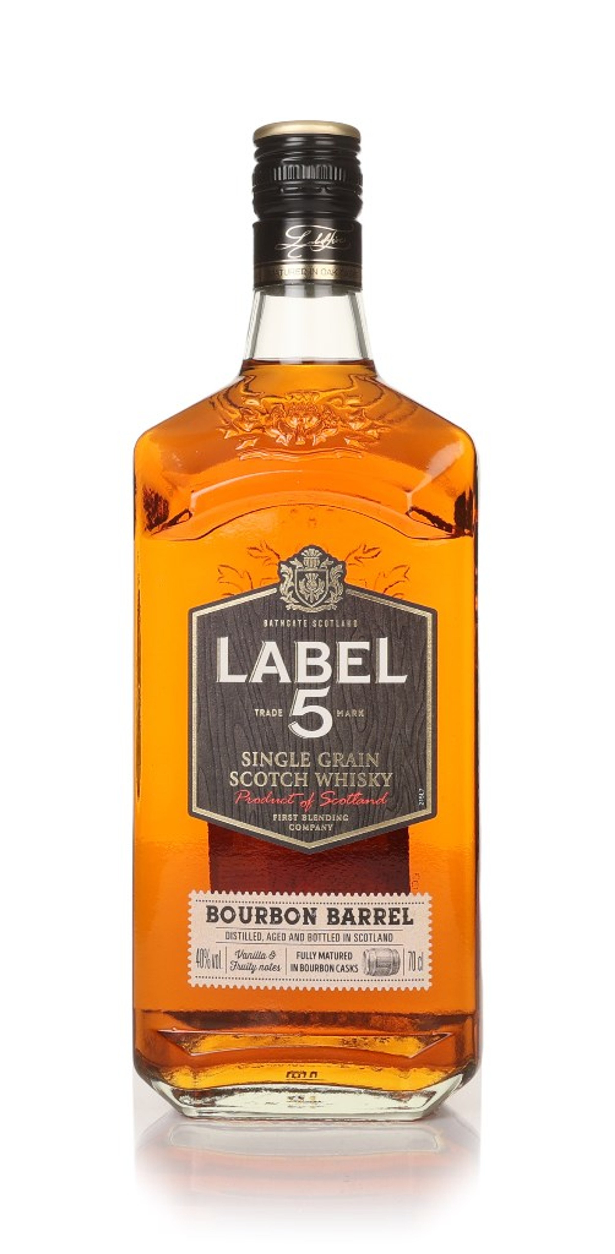 Label 5 Bourbon Barrel Grain Whisky 70cl