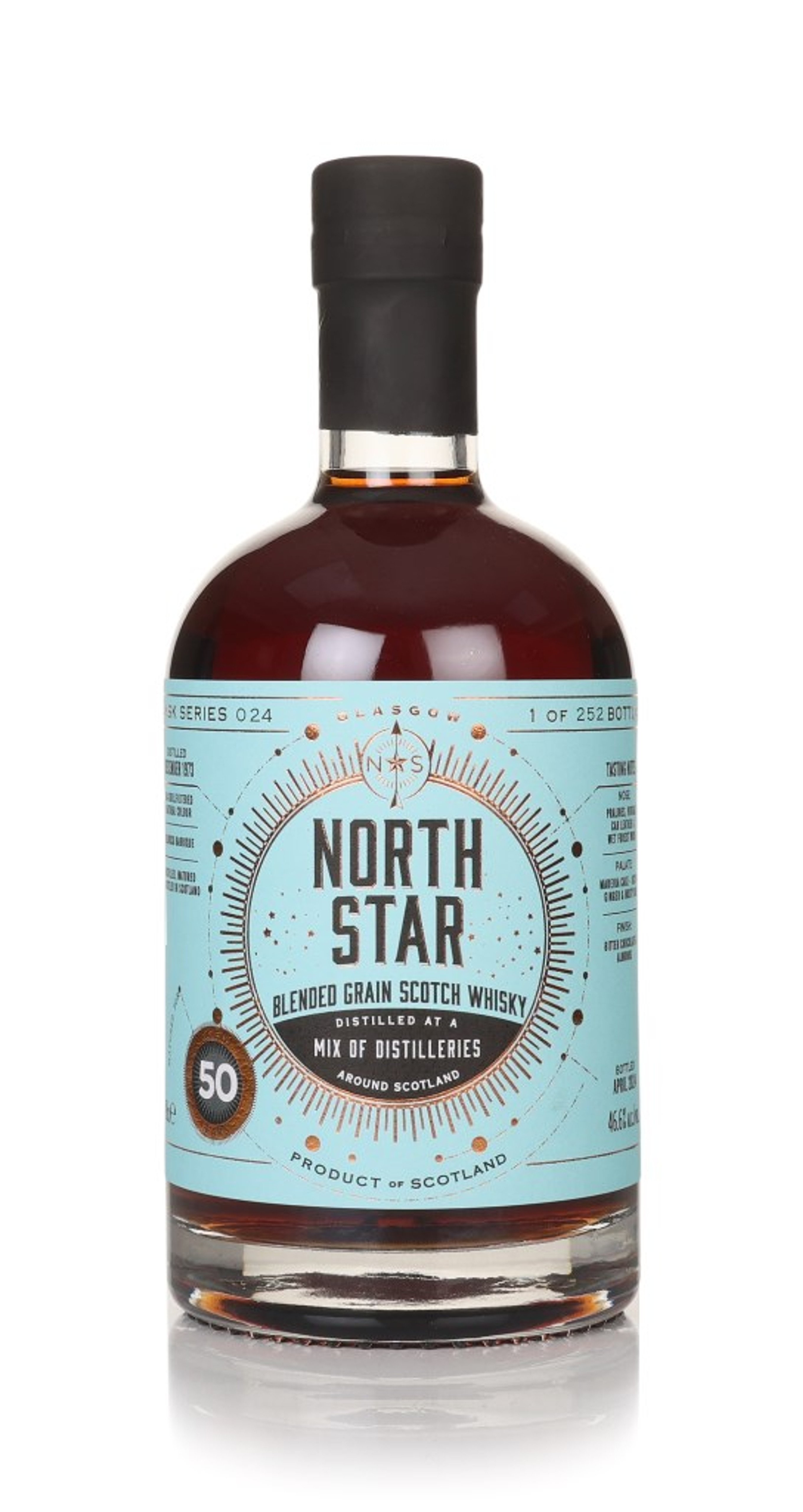 Blended Grain 50 Year Old 1973 - North Star Spirits 70cl