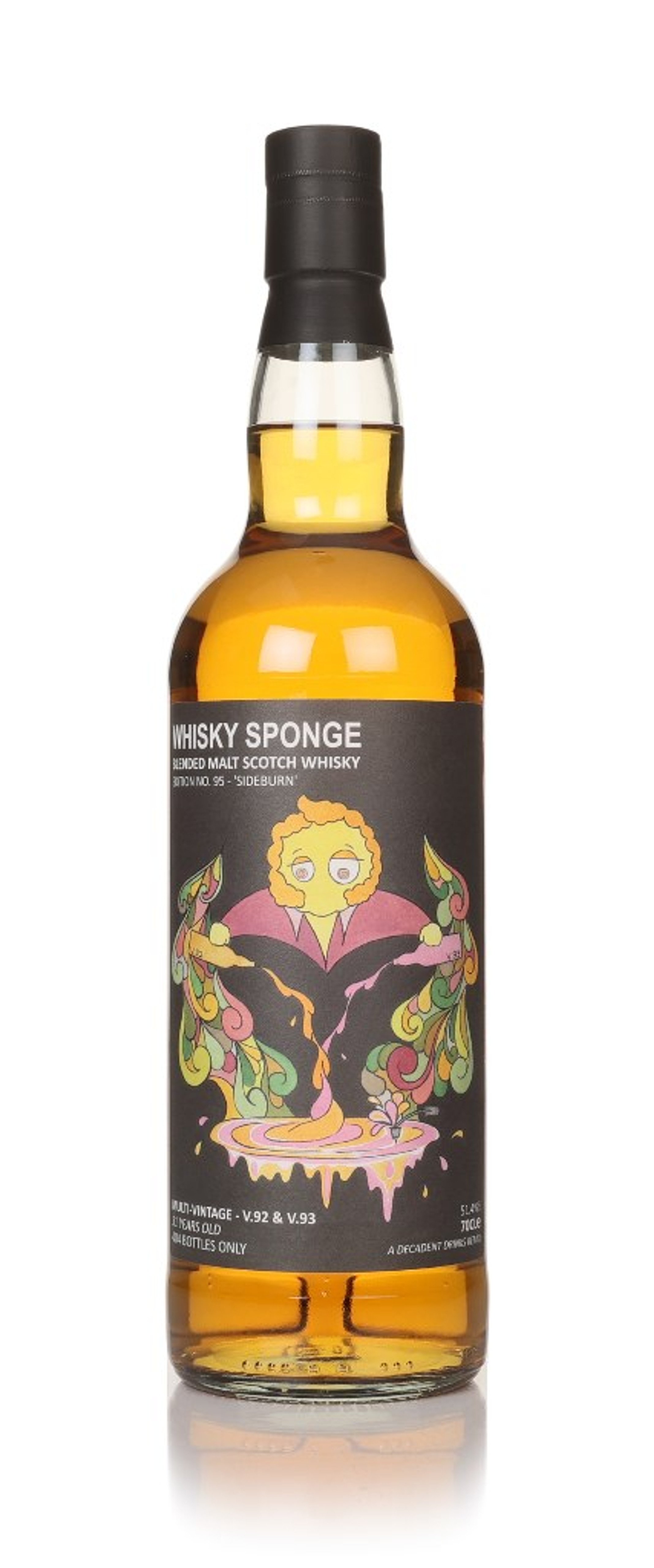 SideBurn 31 Year Old V.92 & V.93 - Whisky Sponge Edition No.95 (Decadent Drinks) 70cl