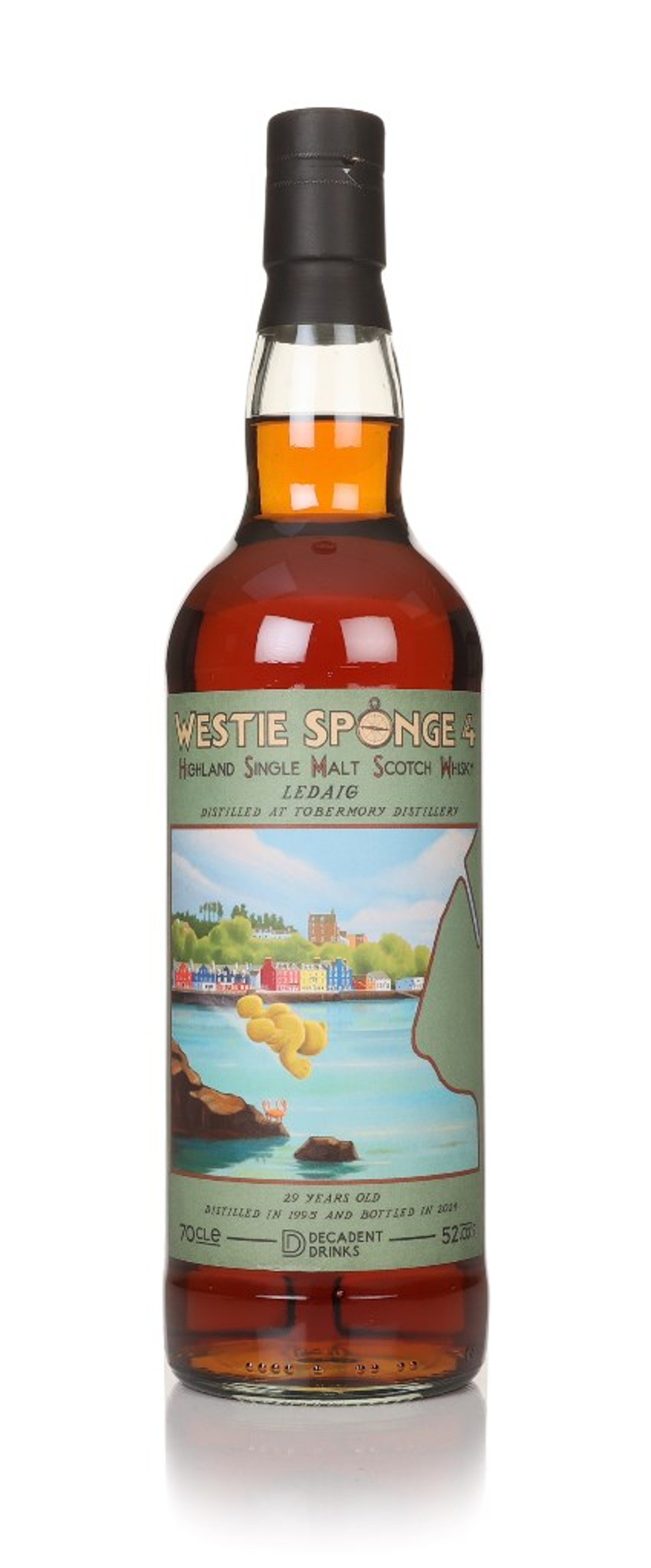 Ledaig 29 Year Old 1995 - Westie Sponge 4 (Decadent Drinks) 70cl