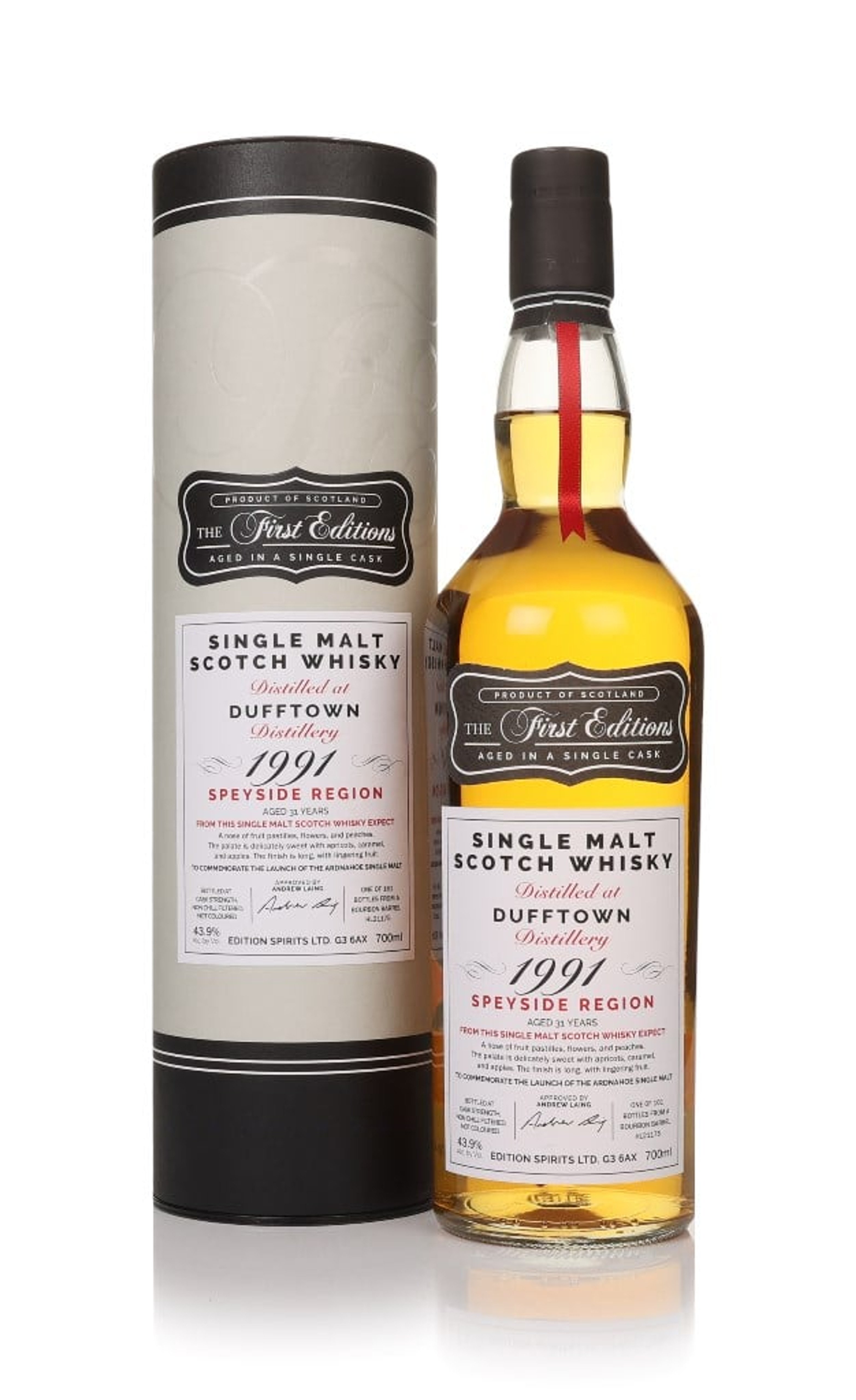 Dufftown 31 Year Old 1991 (cask 21175) - The First Editions (Hunter Laing) 70cl