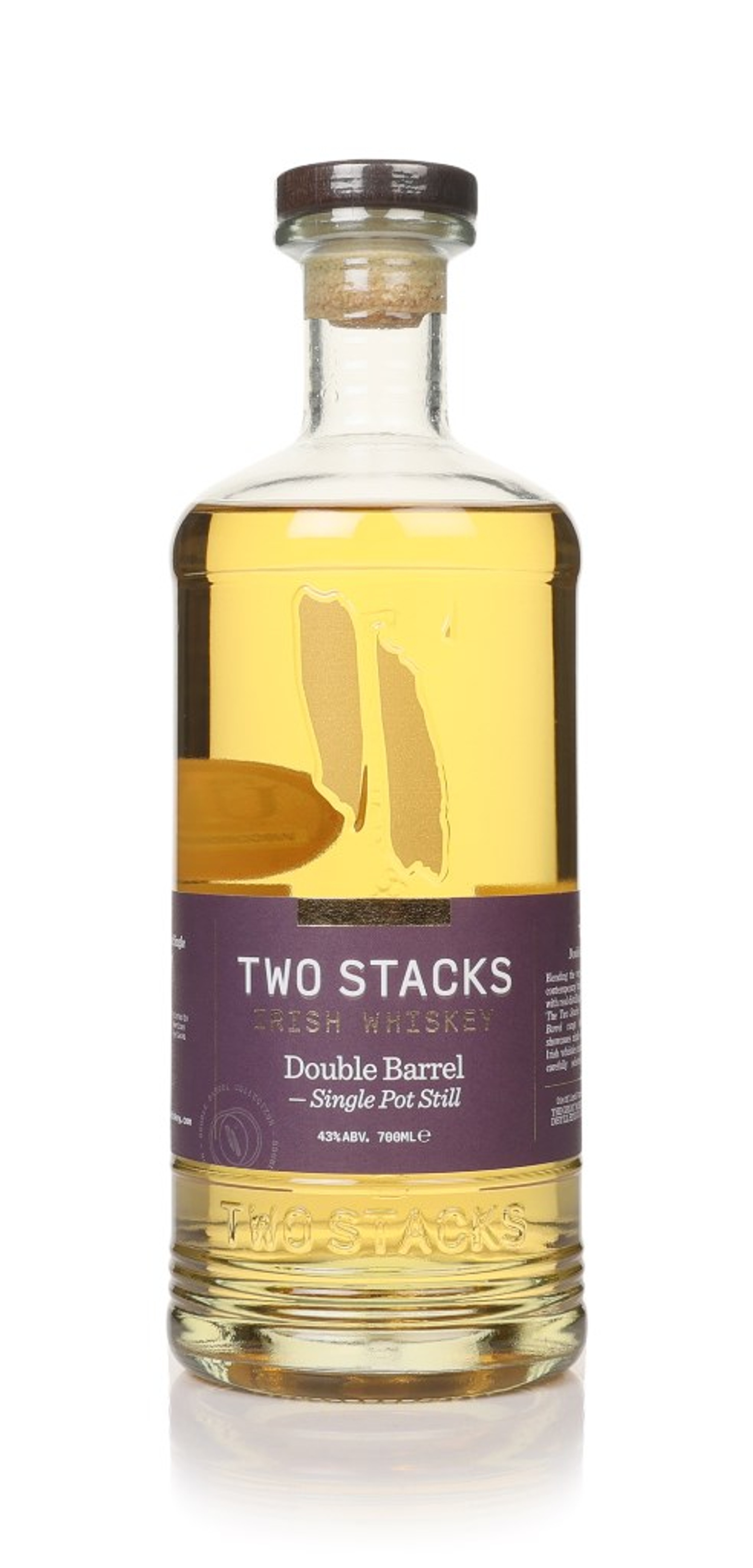 Two Stacks Single Pot Still - Double Barrel 70cl