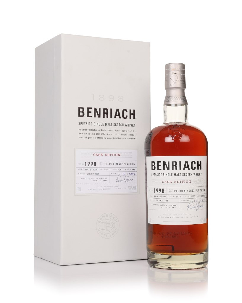 Benriach 24 Year Old 1998 (cask 5944) Cask Edition - Pedro Ximénez Puncheon 70cl
