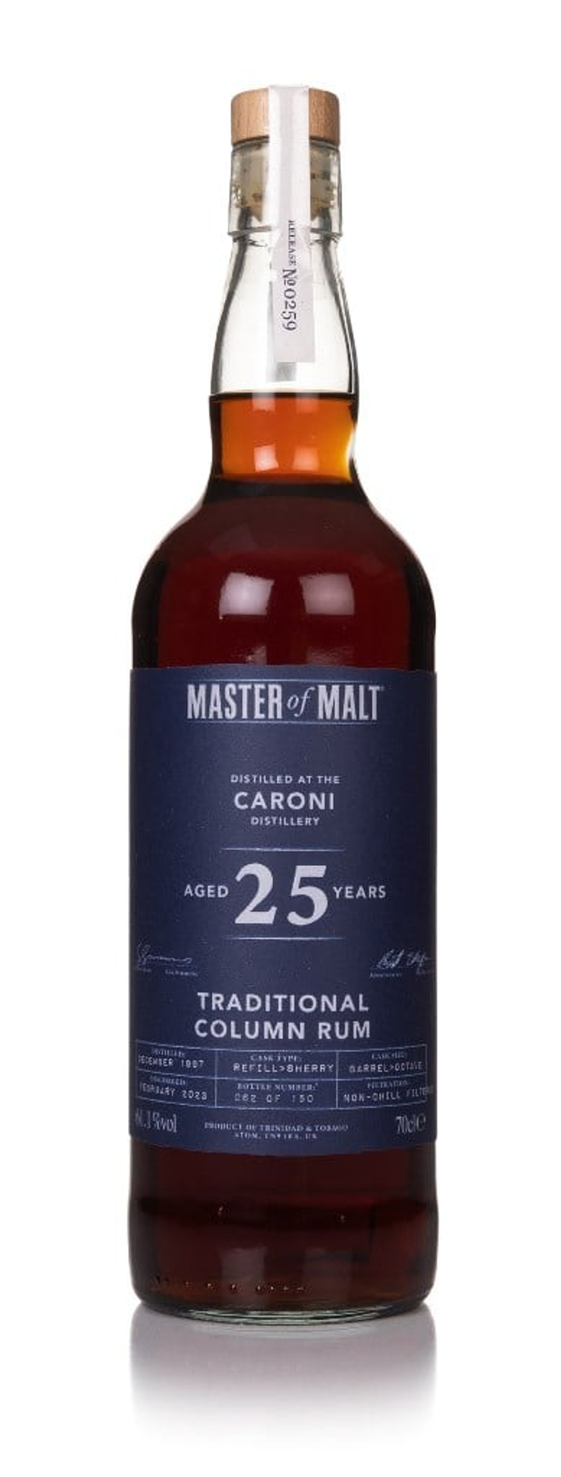 Caroni 25 Year Old 1997 (Master of Malt) 70cl