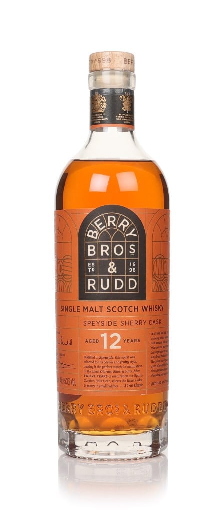 Berry Bros. & Rudd 12 Year Old Sherry Cask - The Classic Range 70cl