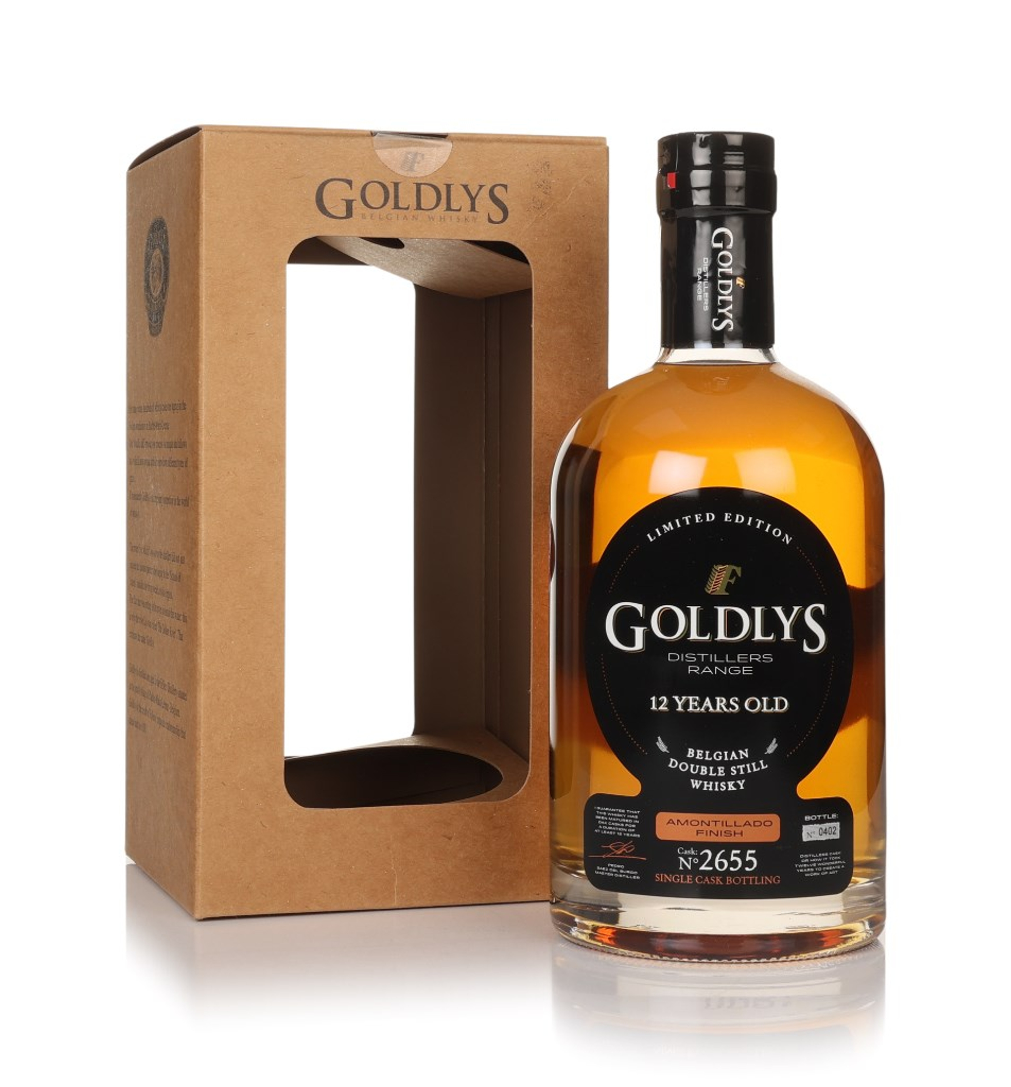 Goldlys 12 Year Old Amontillado Cask Finish (cask 2655) 70cl