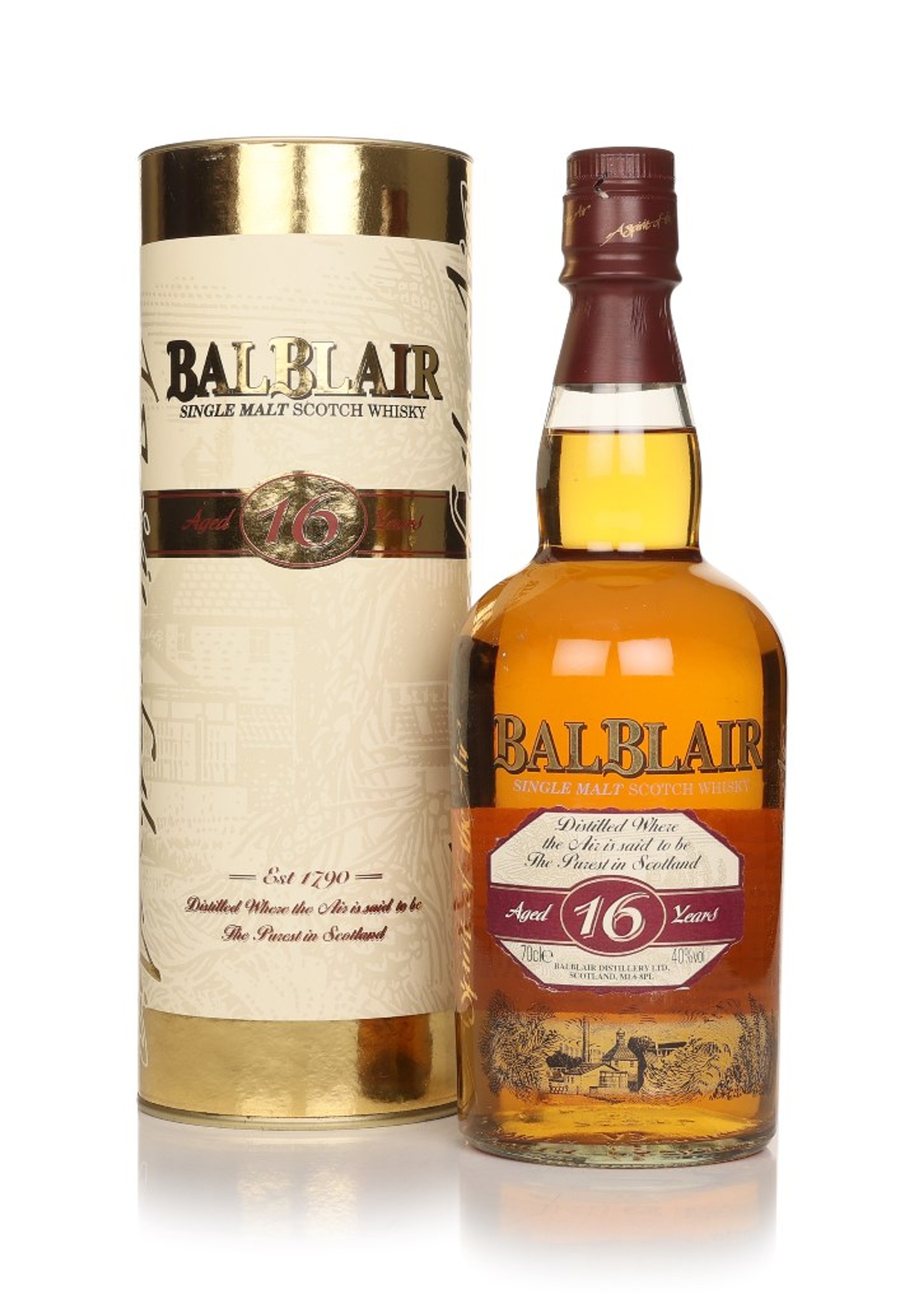 Balblair 16 Year Old - 1990s 70cl