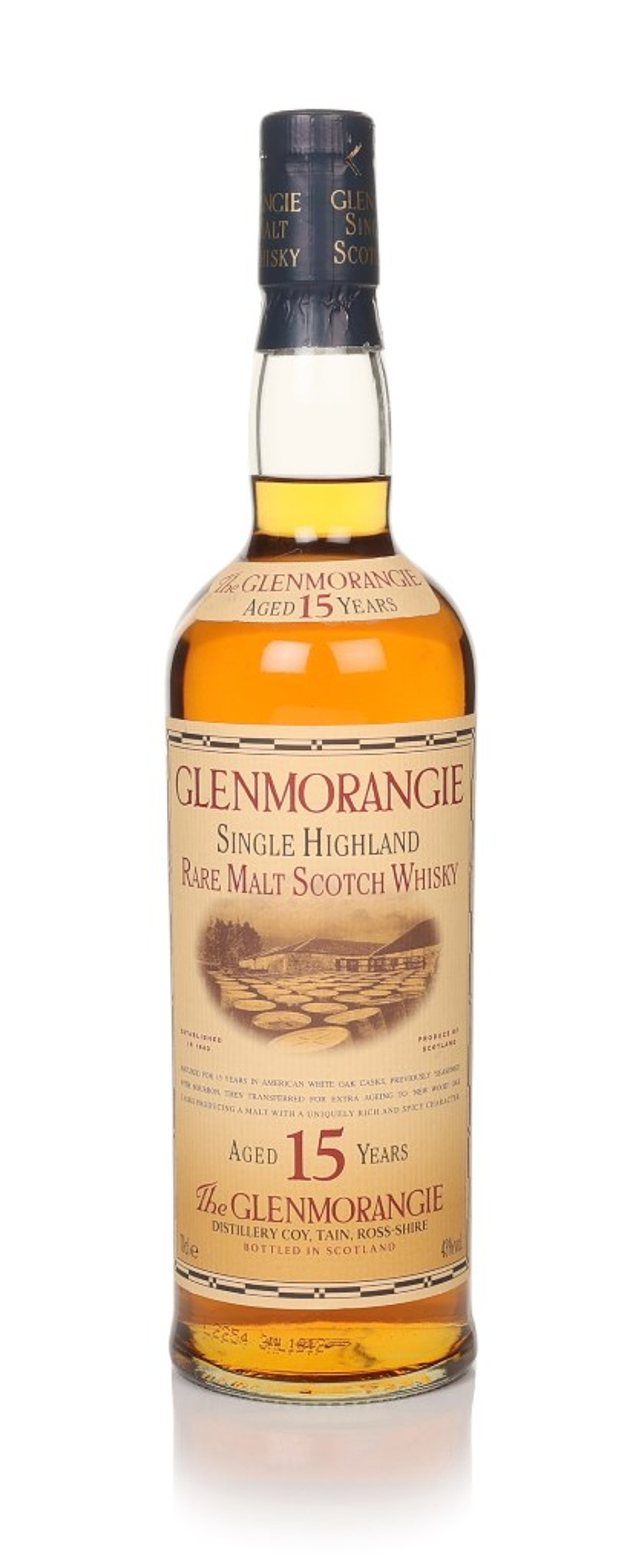 Glenmorangie 15 Year Old - 2000s (No Presentation Box) 70cl