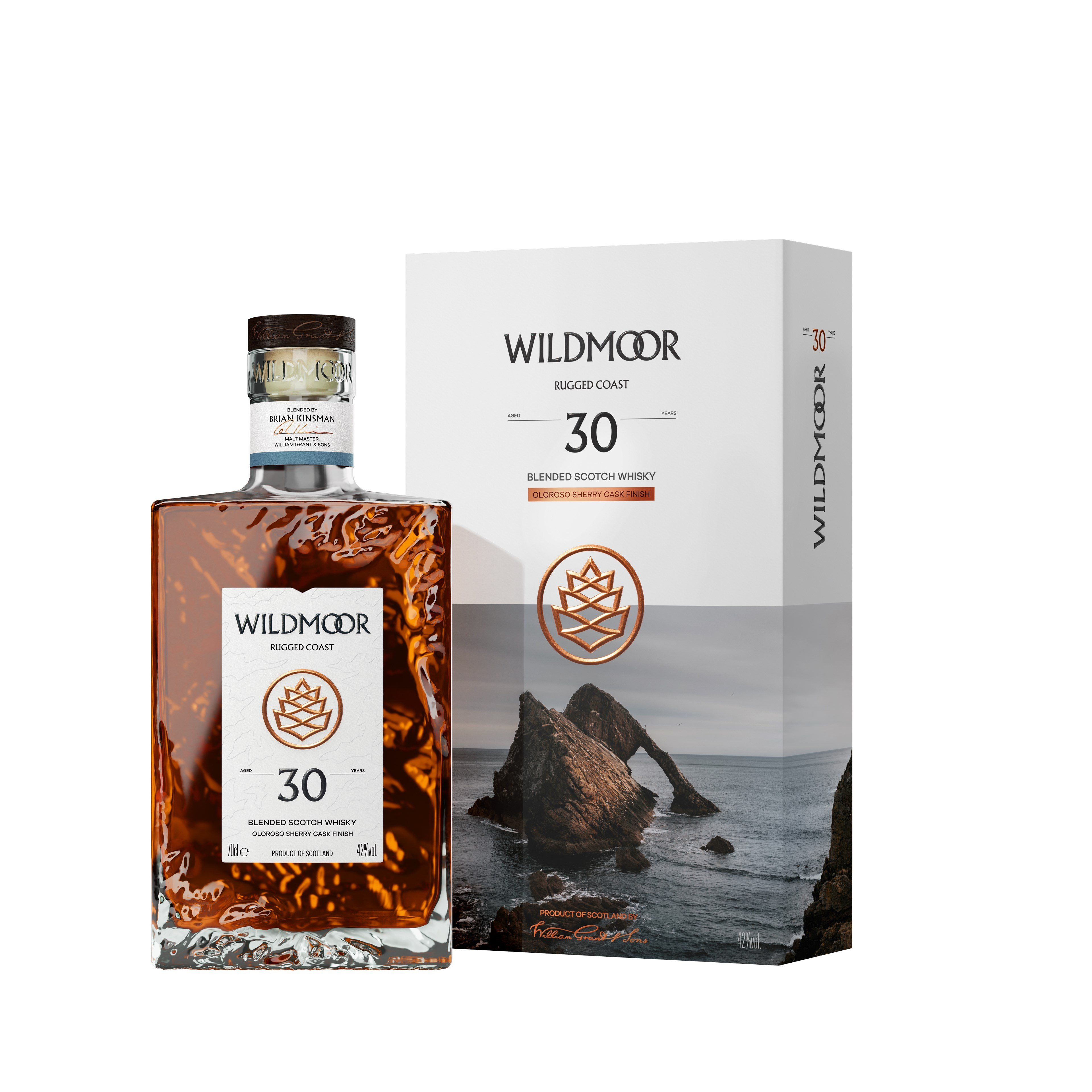 Wildmoor 30 Year Old Rugged Coast 70cl