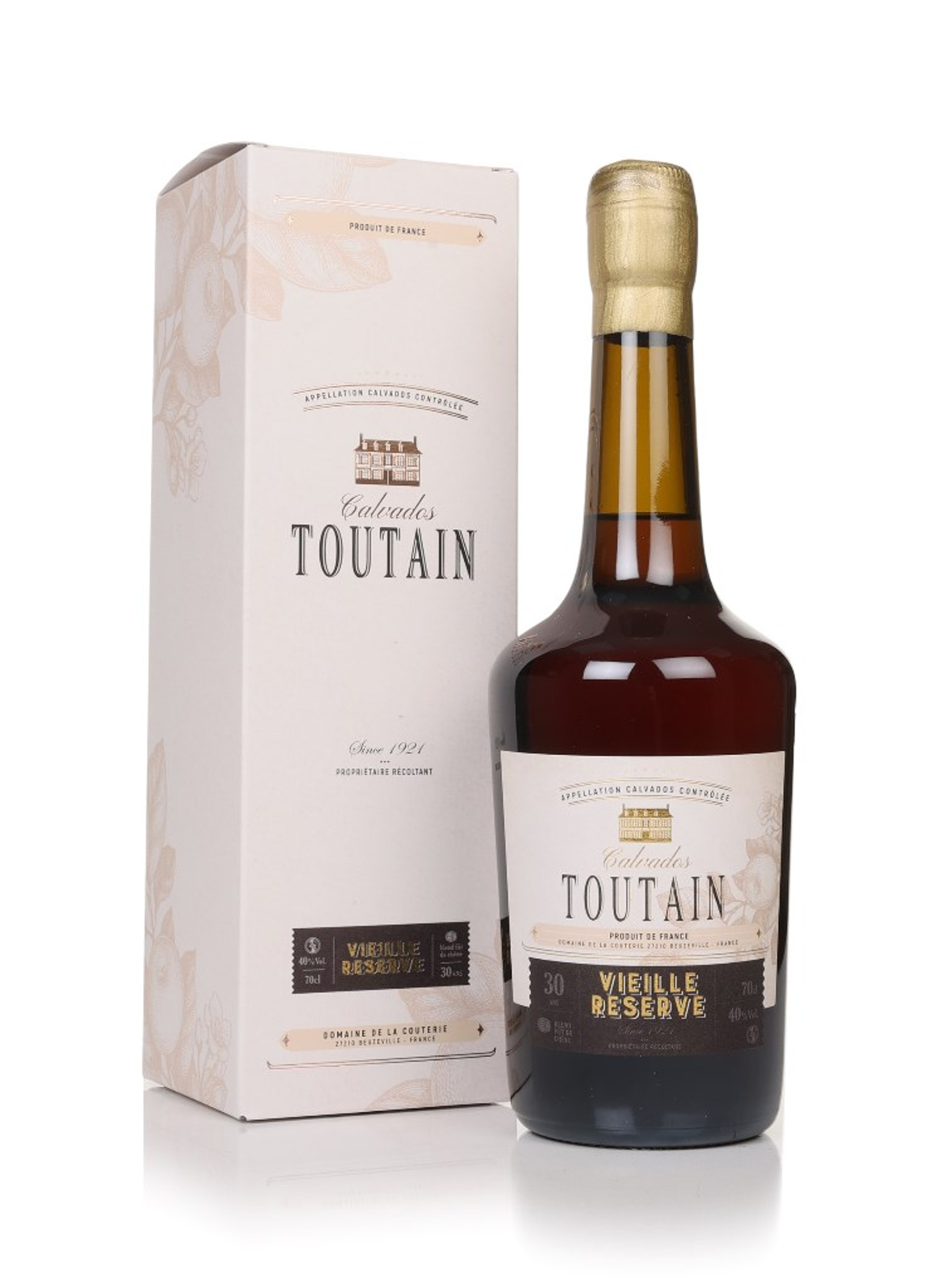 Calvados Toutain 30 Year Old Vieille Reserve 70cl