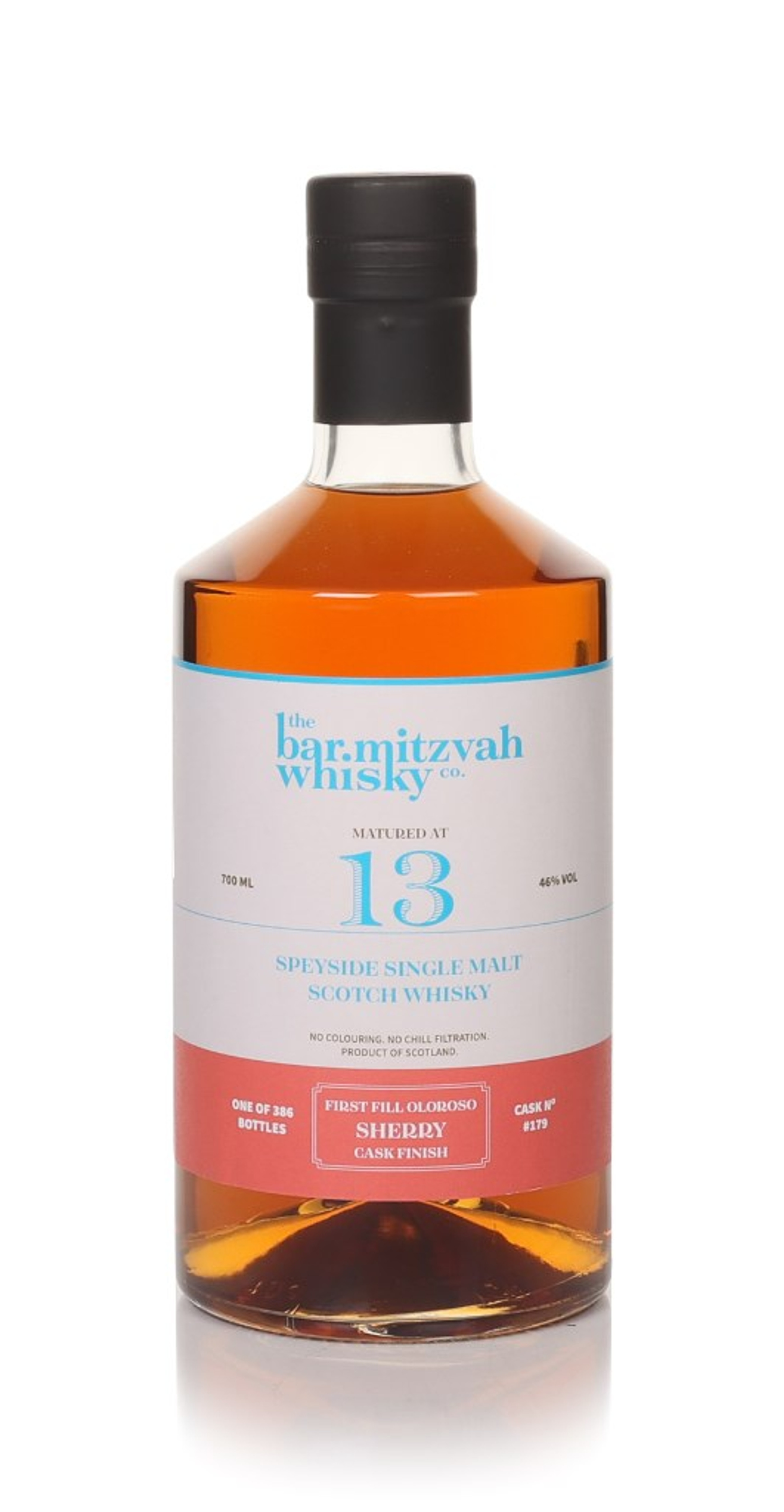 The Bar Mitzvah 13 Year Old (cask 179) - Sherry Cask Finish (Fruitful Spirits) 70cl