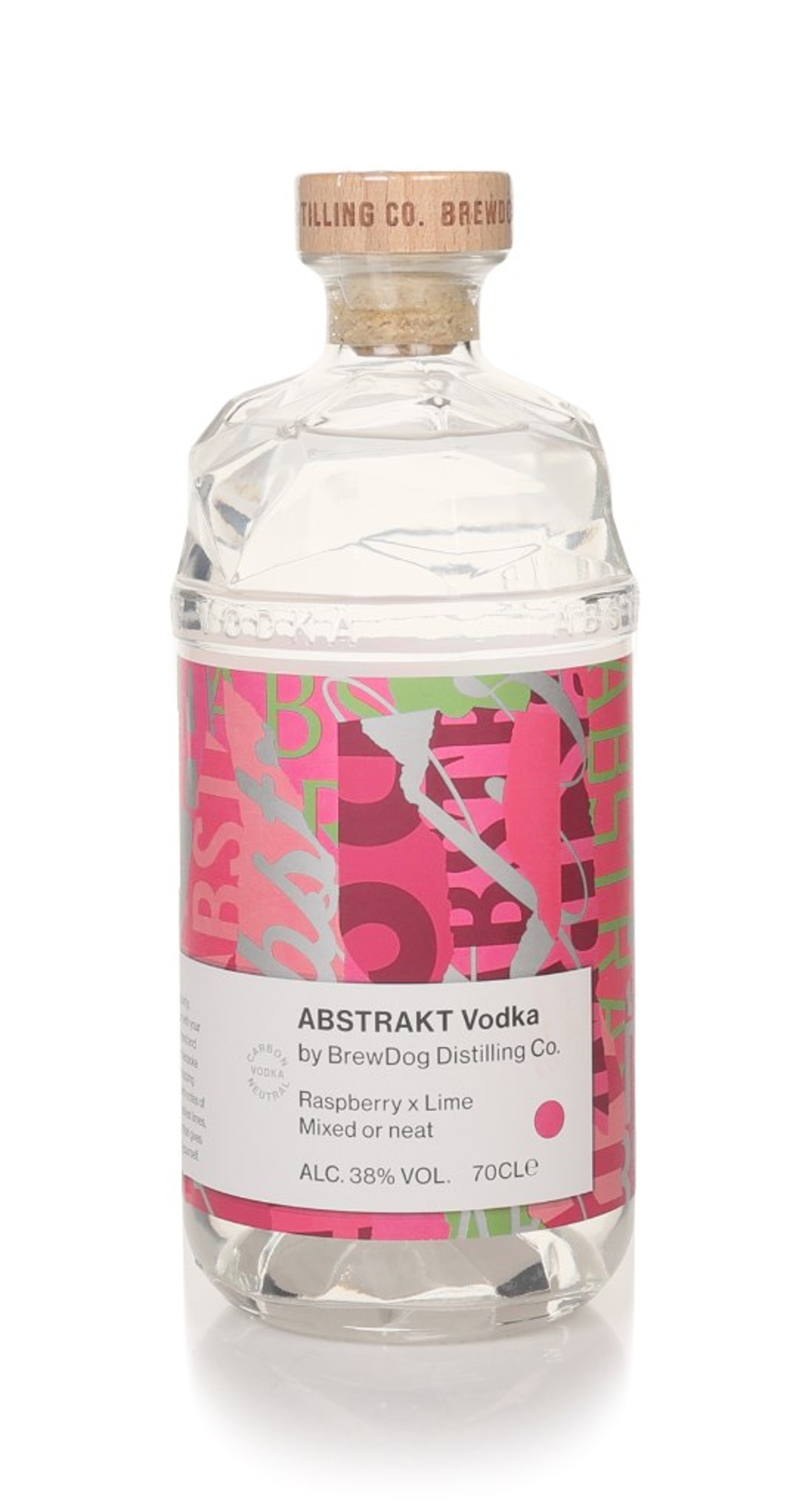 BrewDog Distilling Co. Abstrakt Vodka Raspberry x Lime 70cl