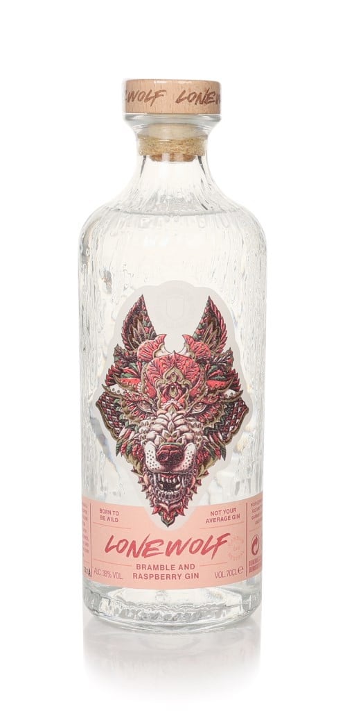 LoneWolf Bramble and Raspberry Gin 70cl