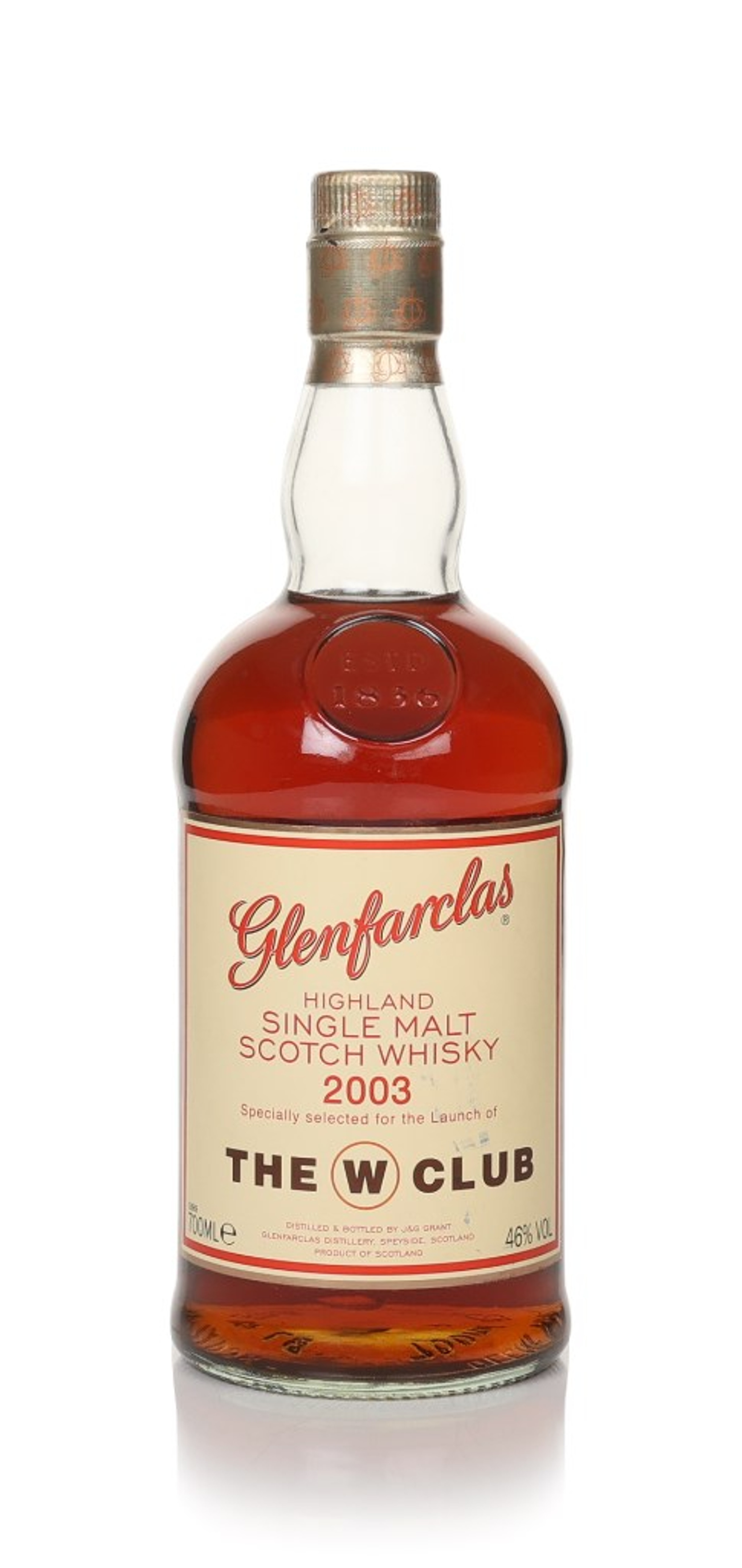 Glenfarclas 2003 The W Club Launch 70cl