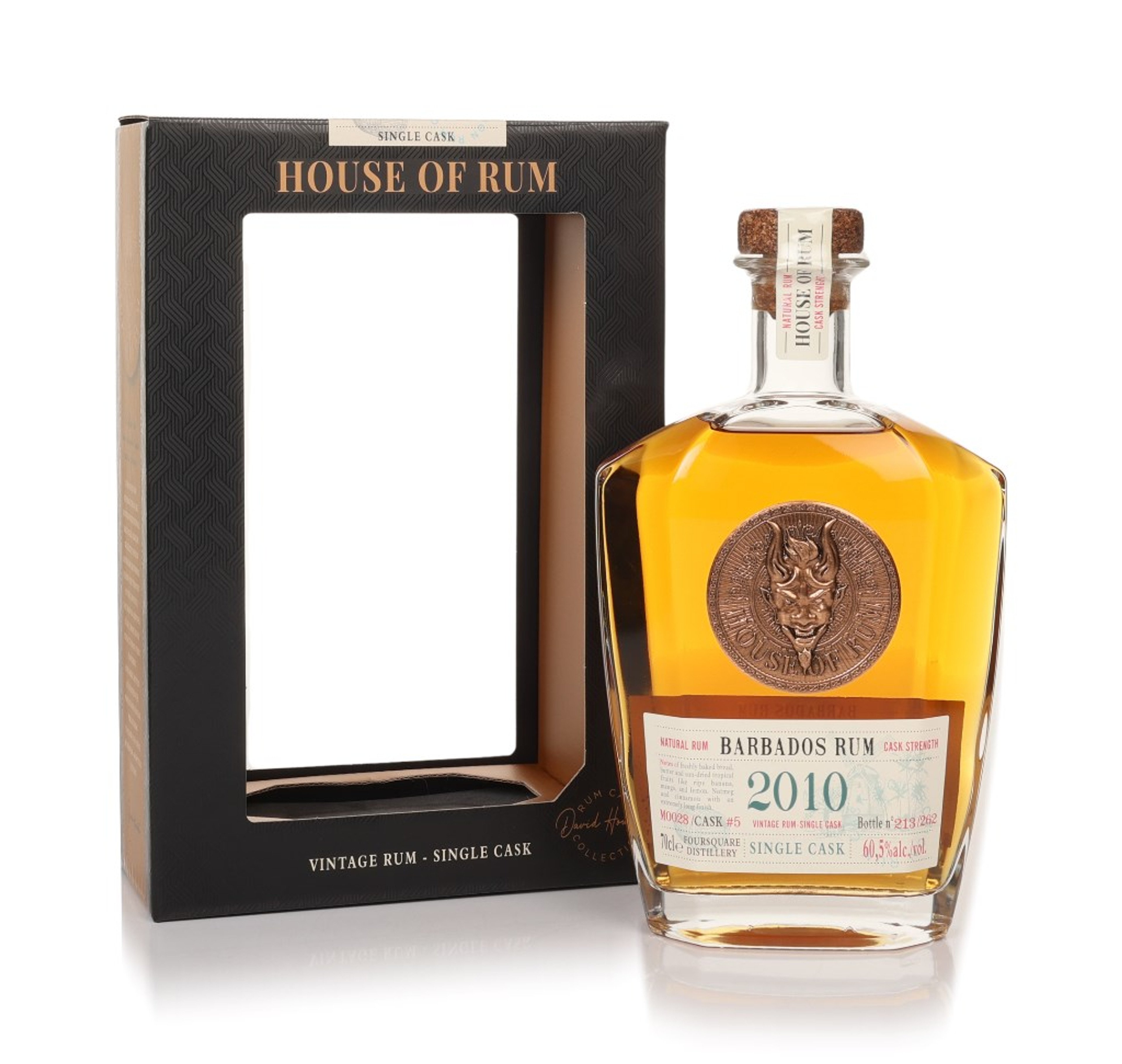 Foursquare 12 Year Old 2010 Barbados Single Cask Vintage Rum (House of Rum) 70cl