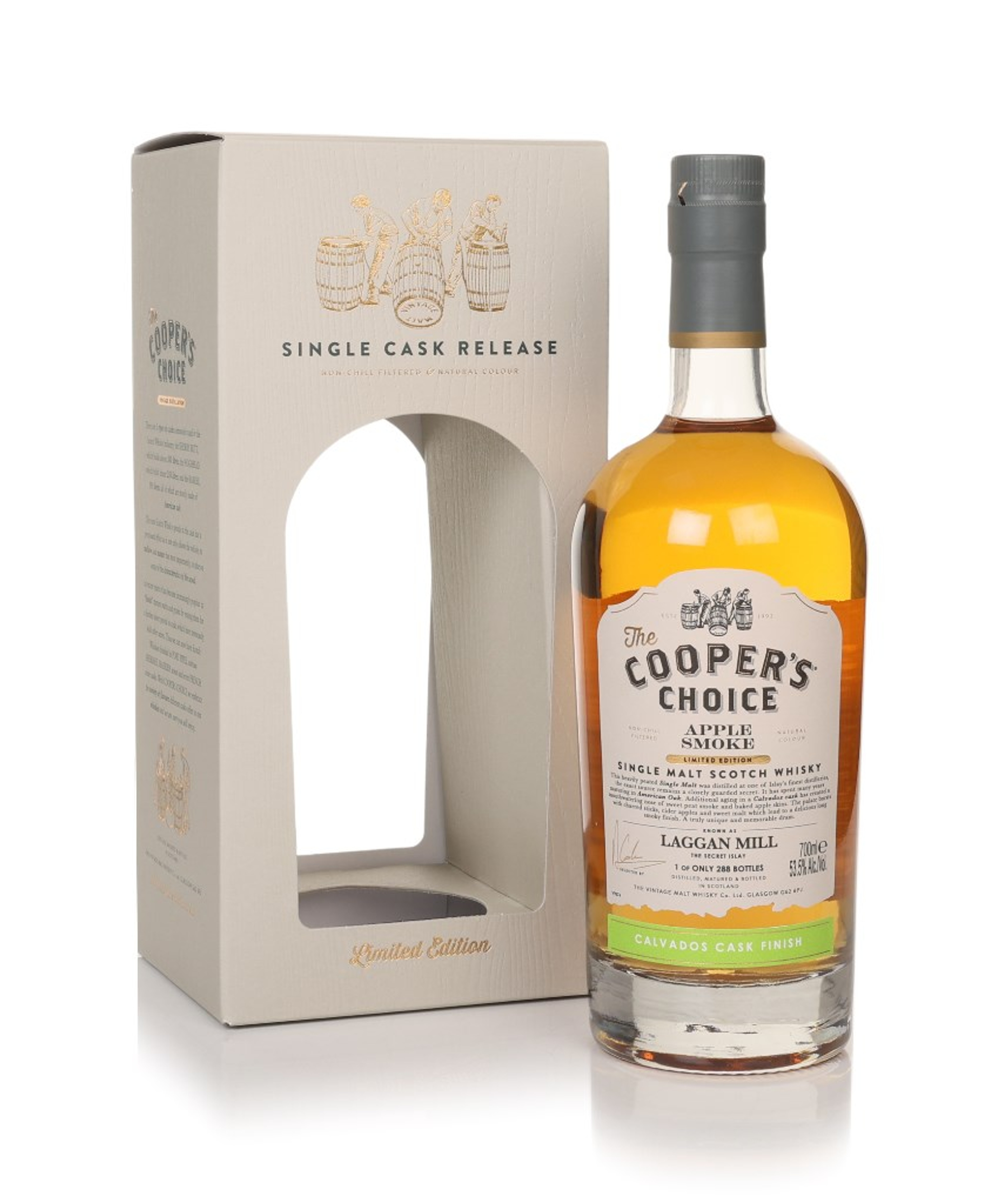 Laggan Mill "Apple Smoke" - The Cooper's Choice (The Vintage Malt Whisky Co.) 70cl