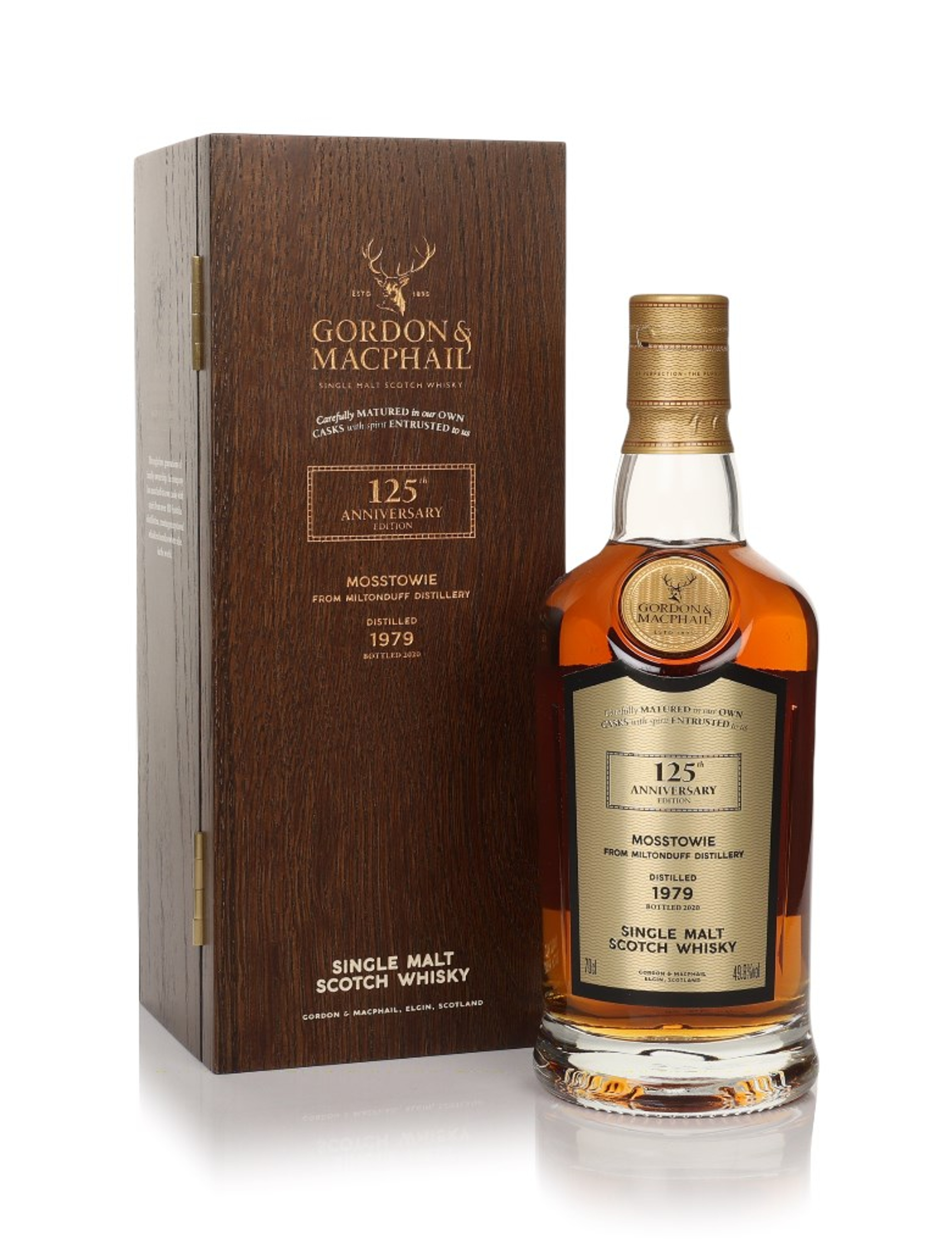 Mosstowie 40 Year Old 1979 (cask 20323) - Gordon & MacPhail 125th Anniversary 70cl