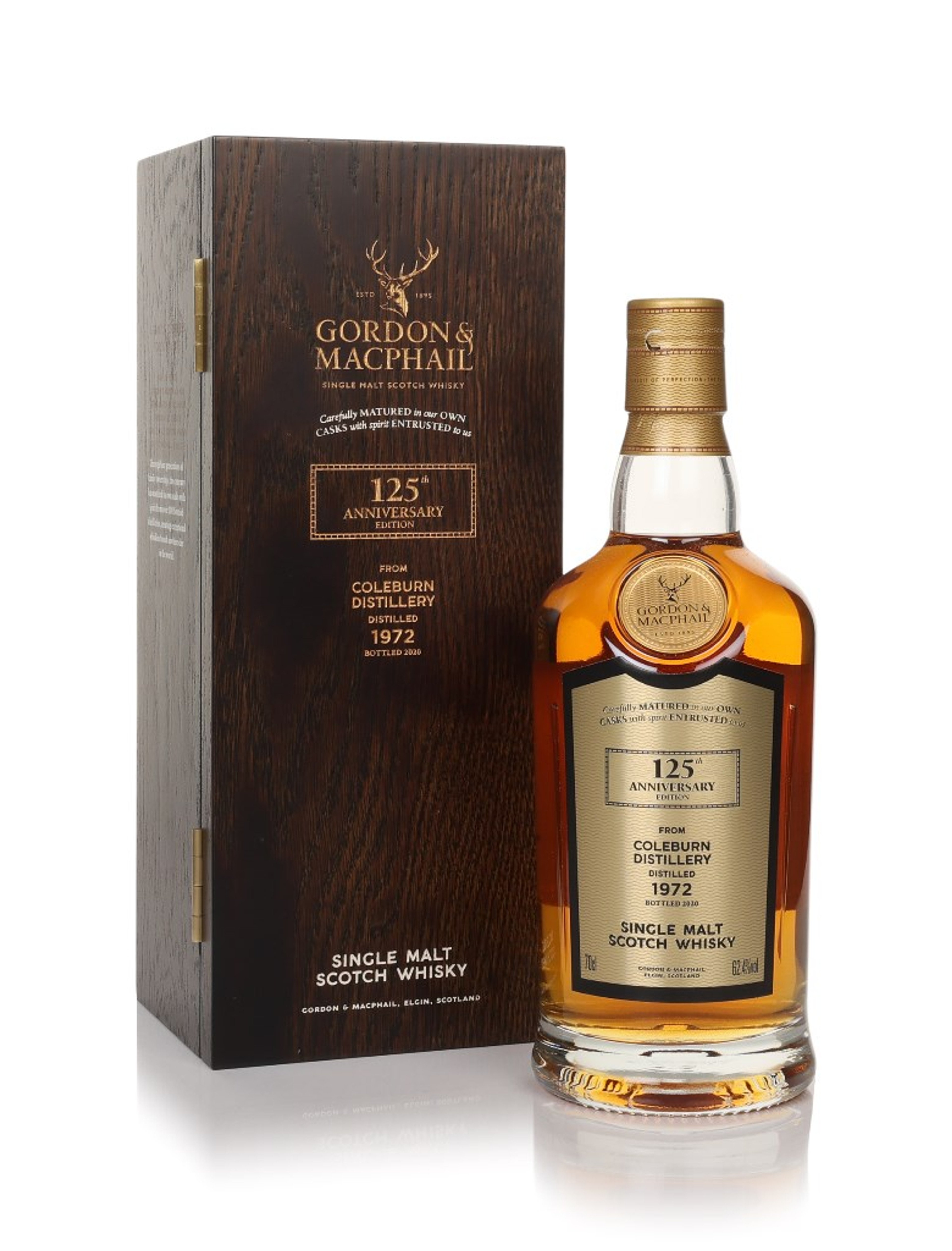Coleburn 47 Year Old 1972 (cask 3511) - Gordon & MacPhail 125th Anniversary 70cl