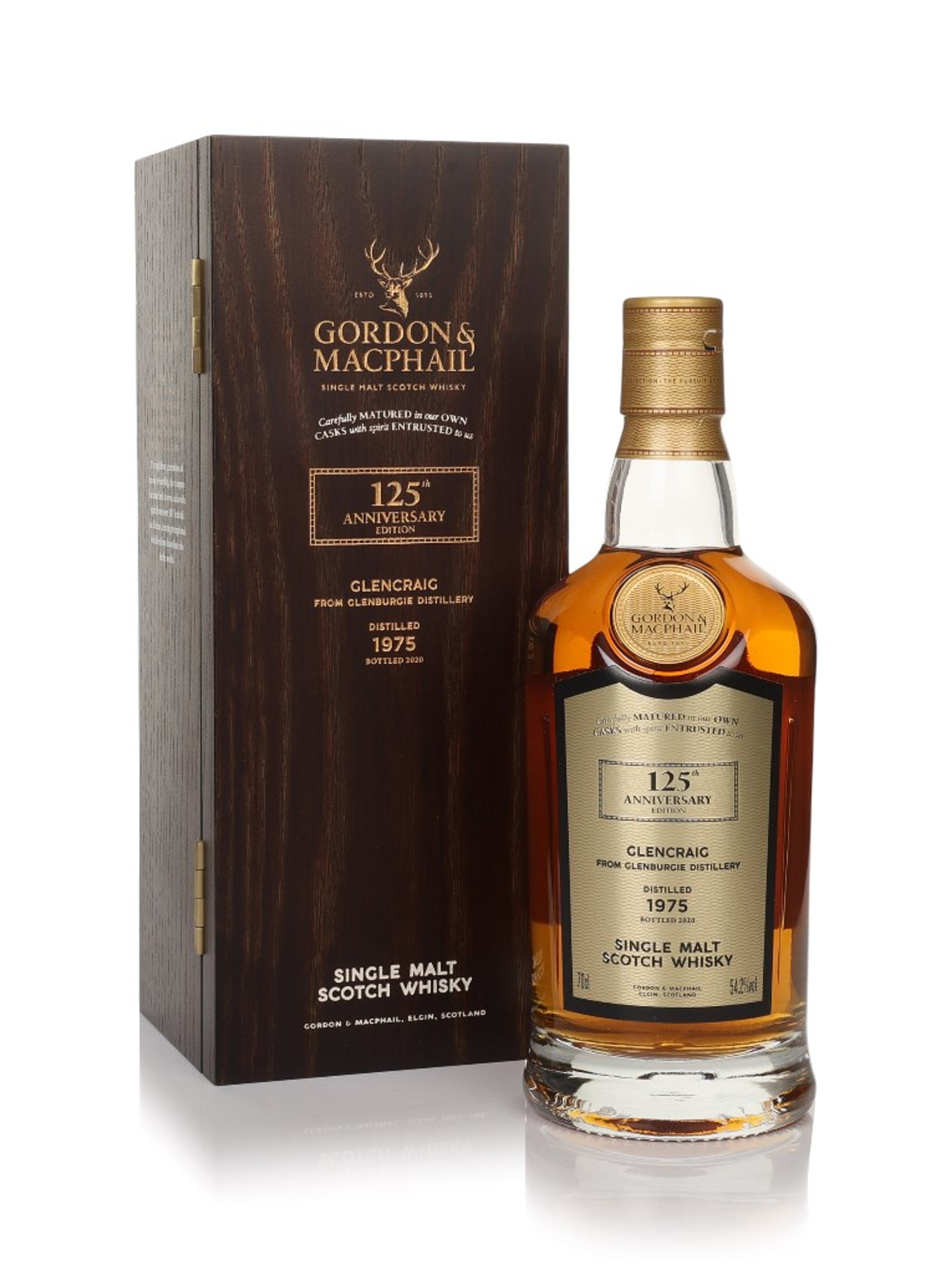 Glencraig 44 Year Old 1975 (cask 9686) - Gordon & MacPhail 125th Anniversary 70cl