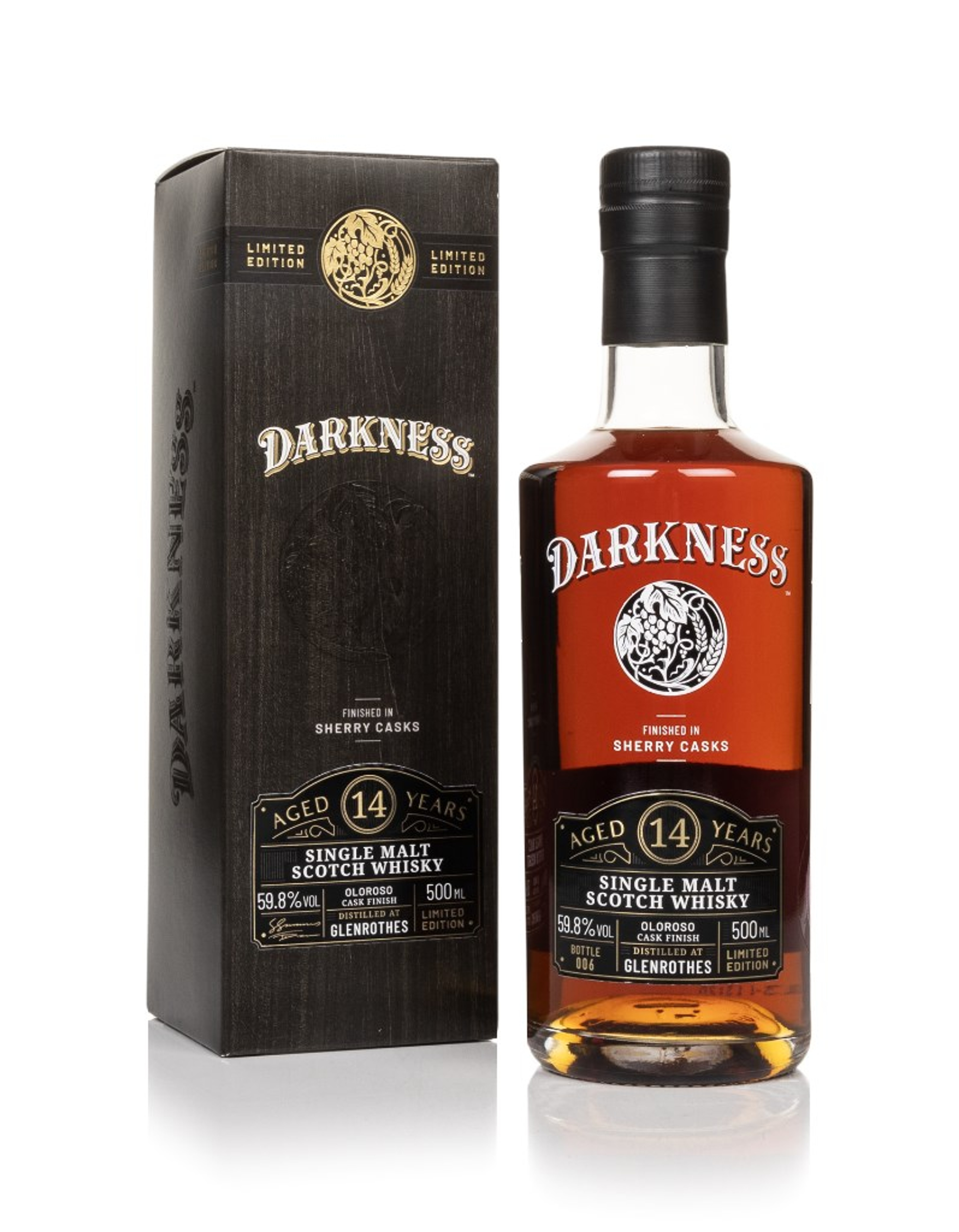 Glenrothes 14 Year Old Oloroso Cask Finish (Darkness) 50cl