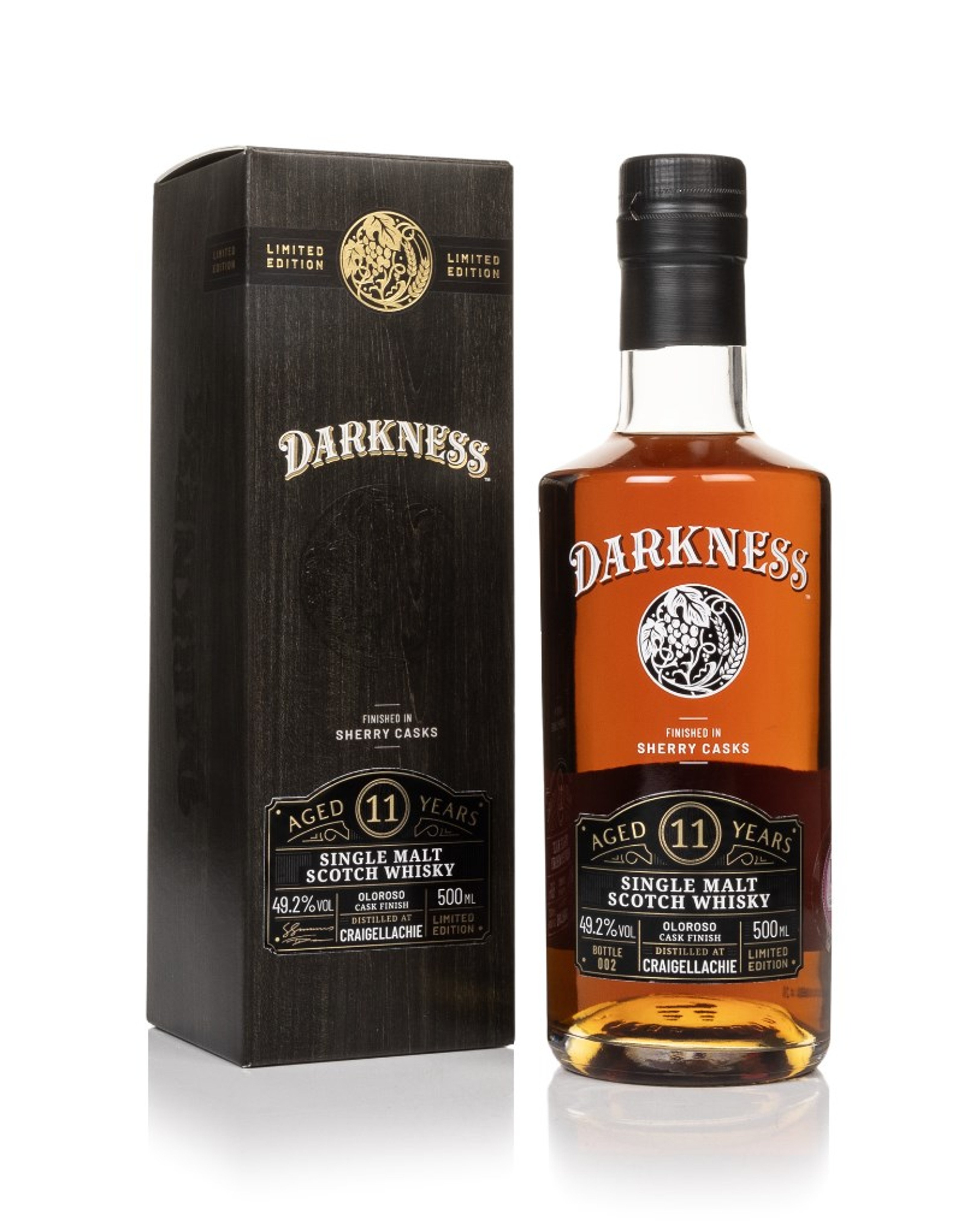 Craigellachie 11 Year Old Oloroso Cask Finish (Darkness) 50cl