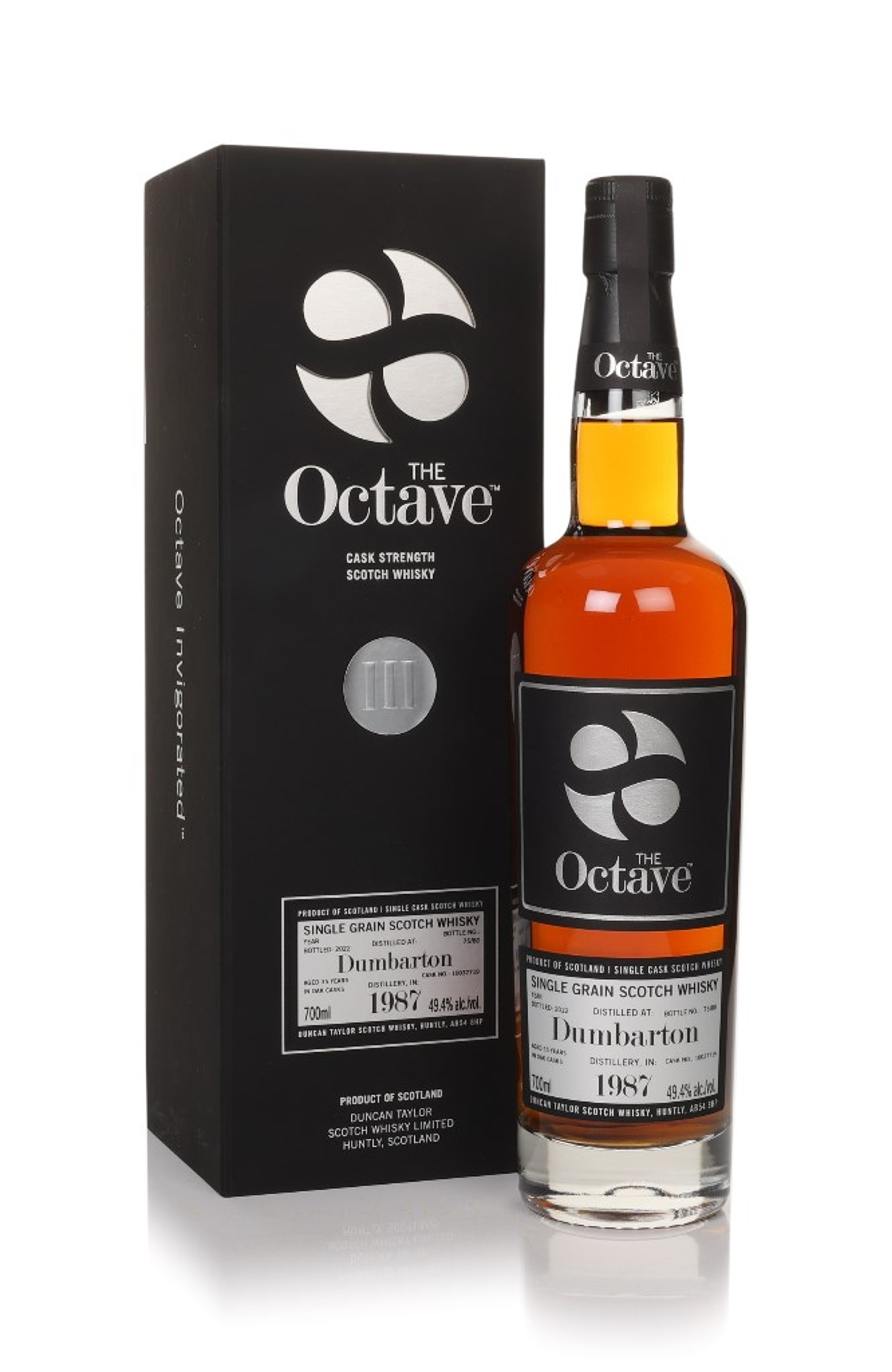 Dumbarton 35 Year Old 1987 (cask 10037719) - The Octave (Duncan Taylor) 70cl