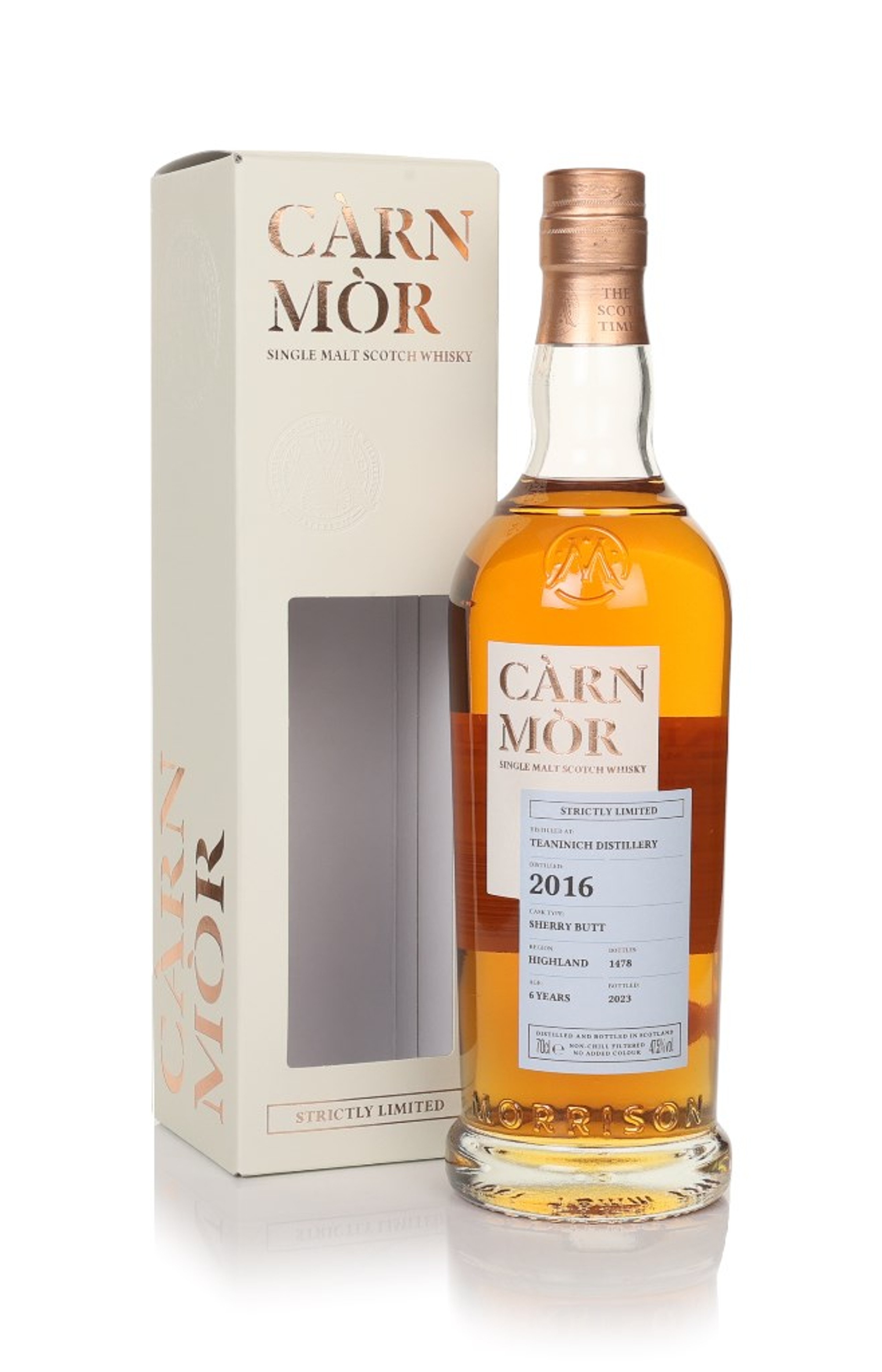 Teaninich 6 Year Old 2016 - Strictly Limited (Càrn Mòr) 70cl