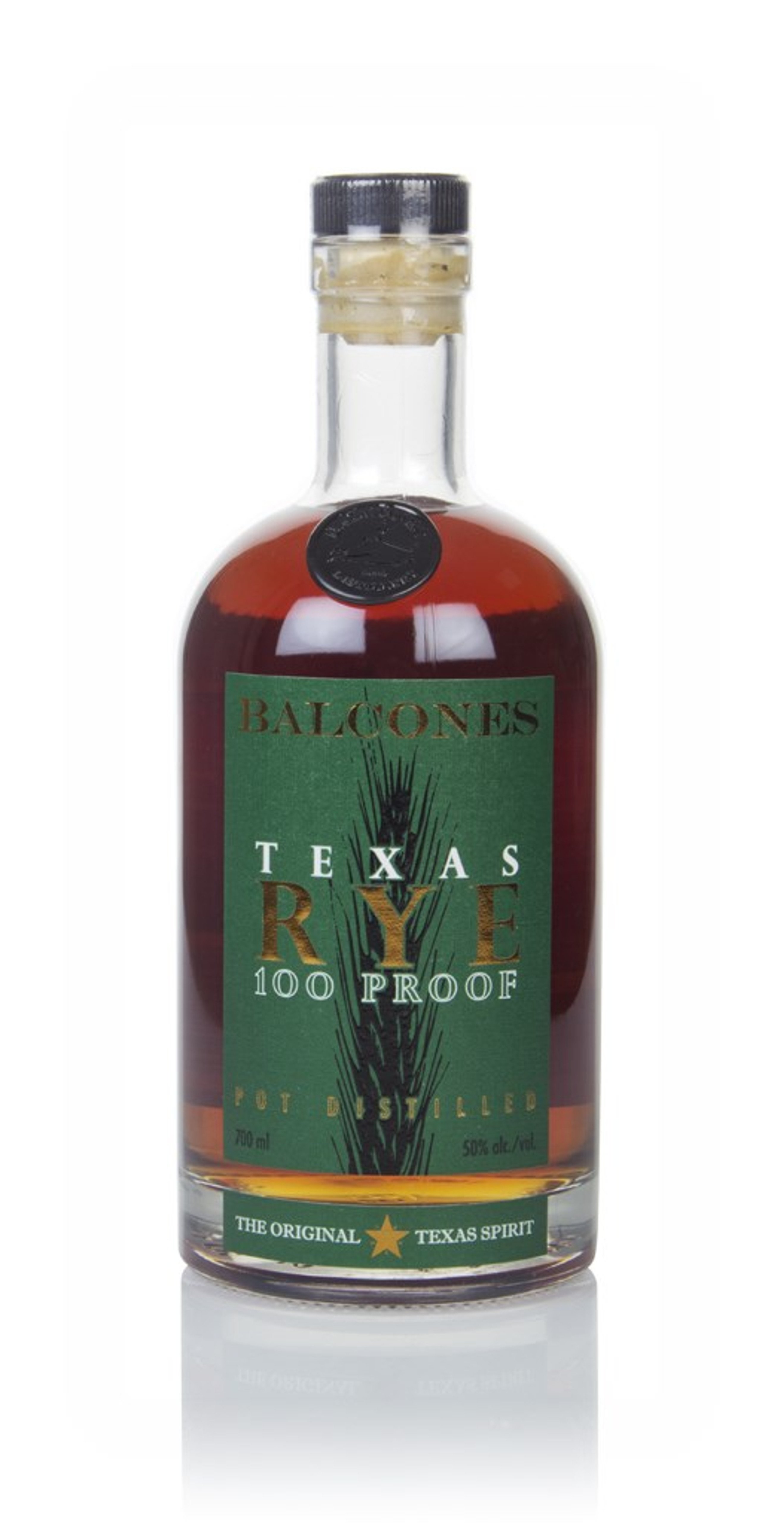 Balcones Texas Rye 100 Proof 70cl