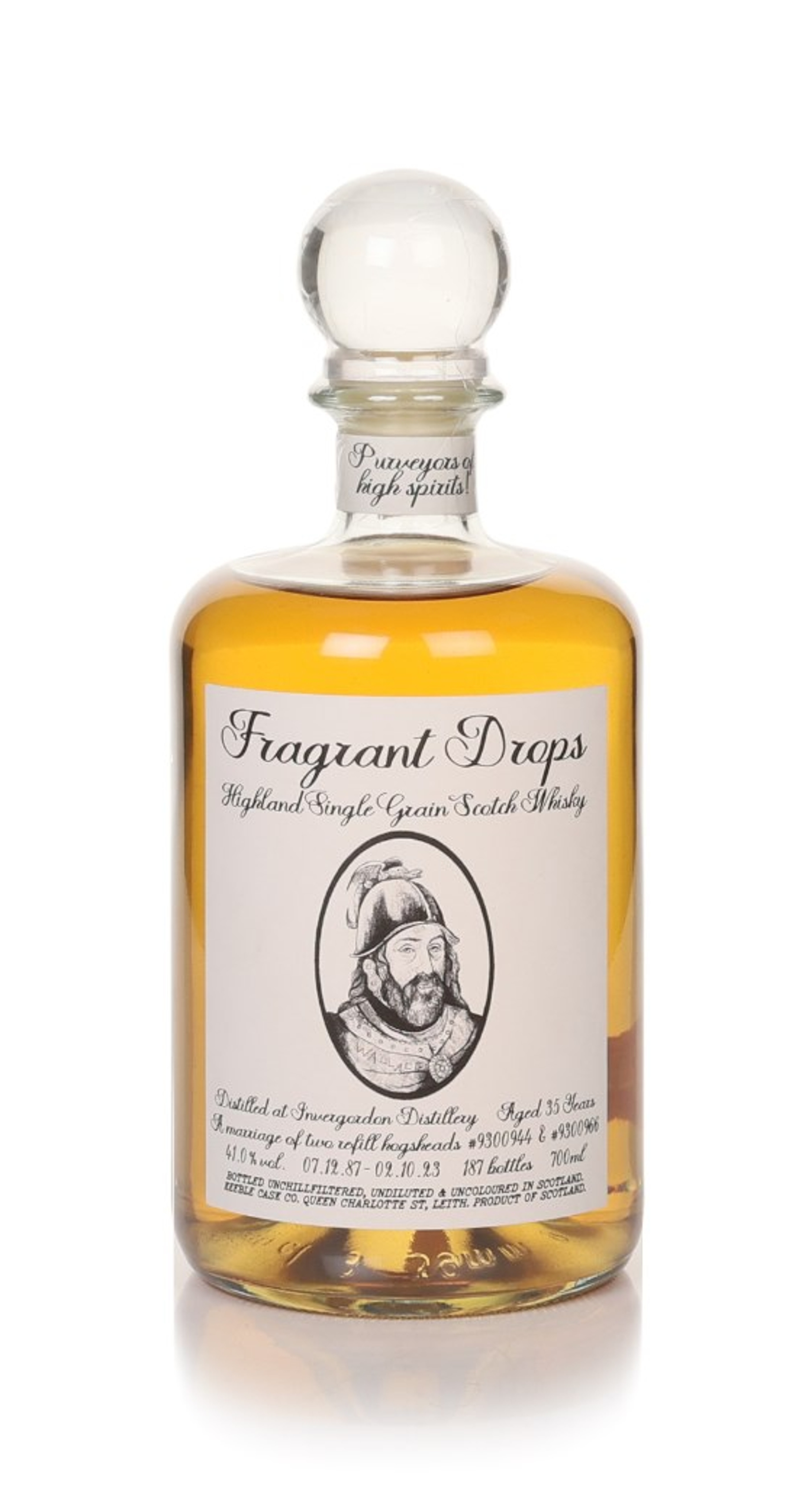 Invergordon 35 Year Old 1987 Hogsheads Marriage (casks 9300944 & 9300966) - Fragrant Drops (Keeble Cask Company) 70cl