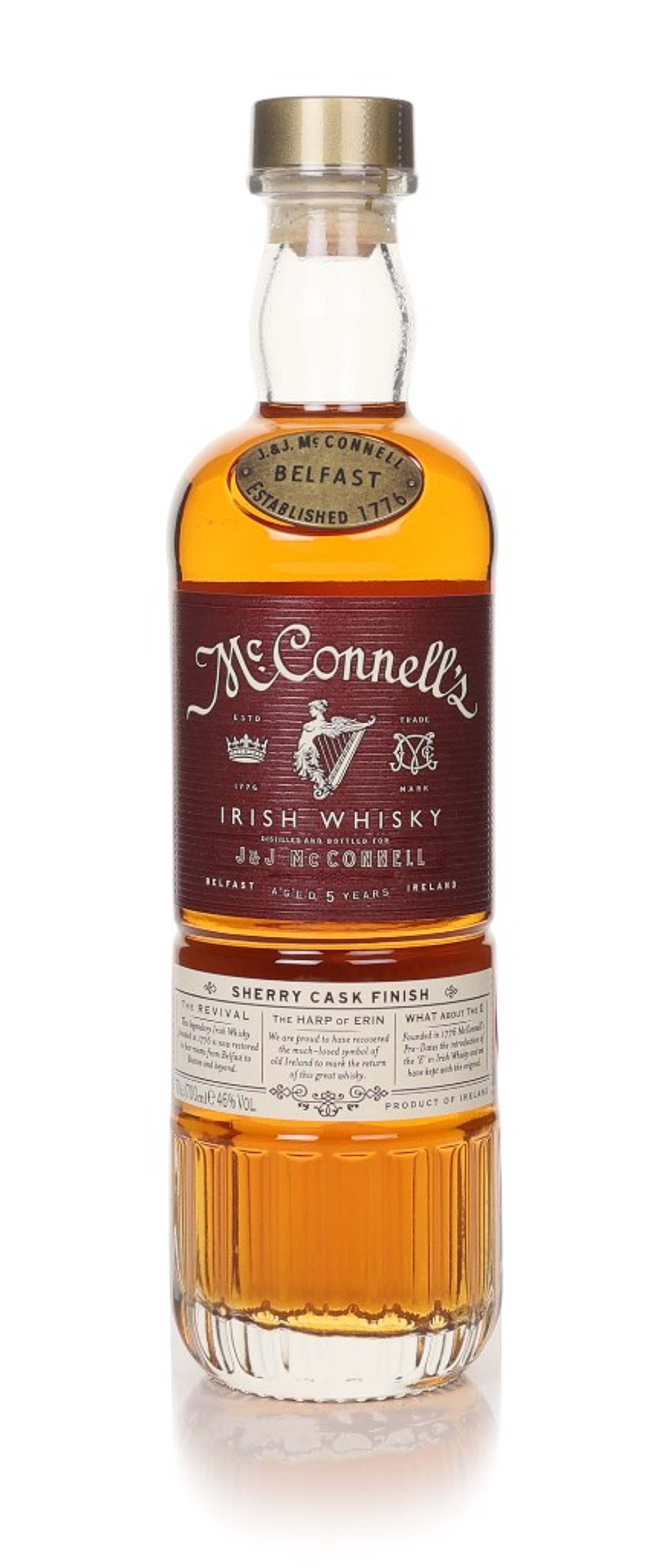 McConnell's 5 Year Old Sherry Cask Finish 70cl