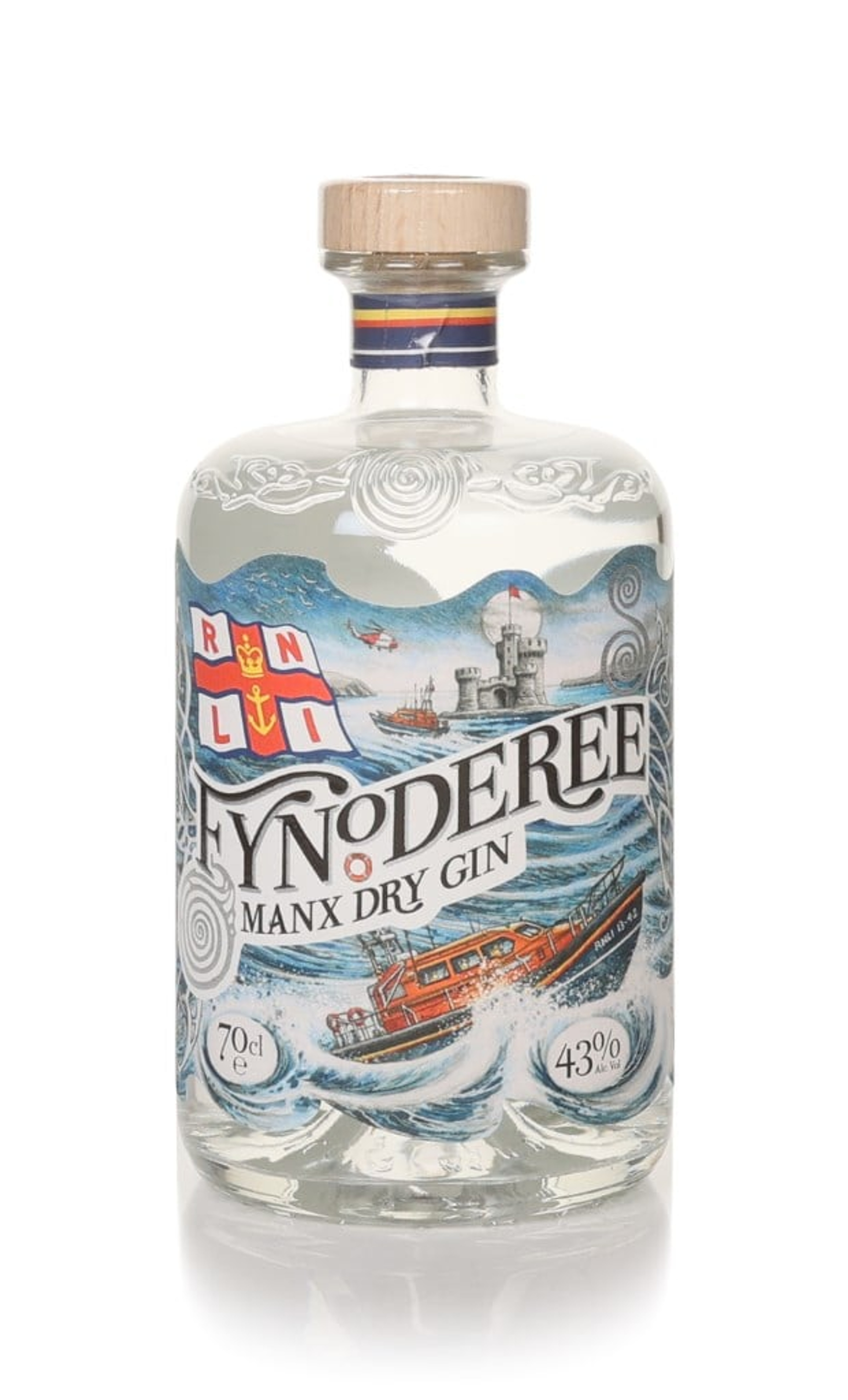 Fynoderee Manx Dry Gin – RNLI Edition 70cl