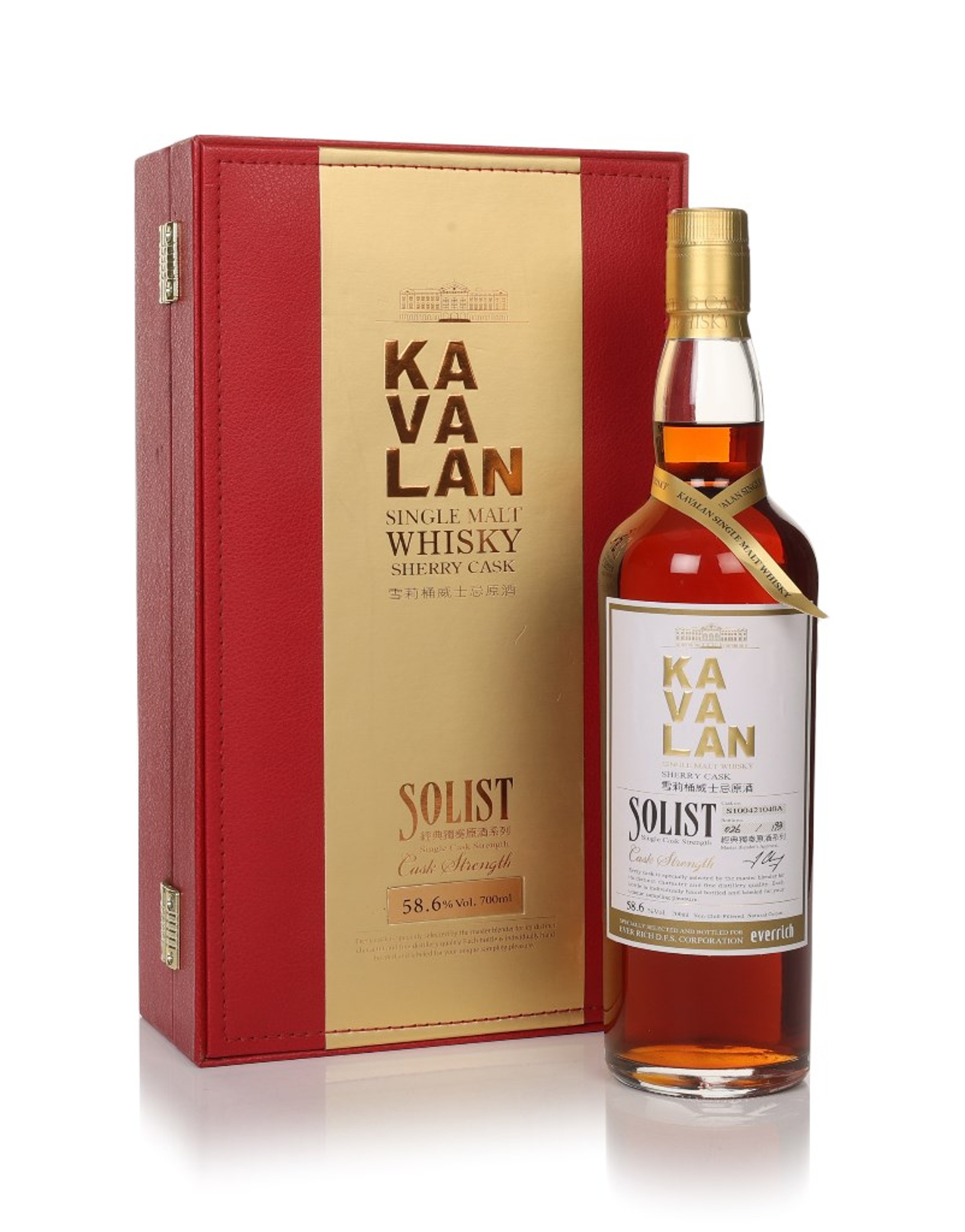 Kavalan Solist Sherry Cask Matured (cask S100421040A) 70cl