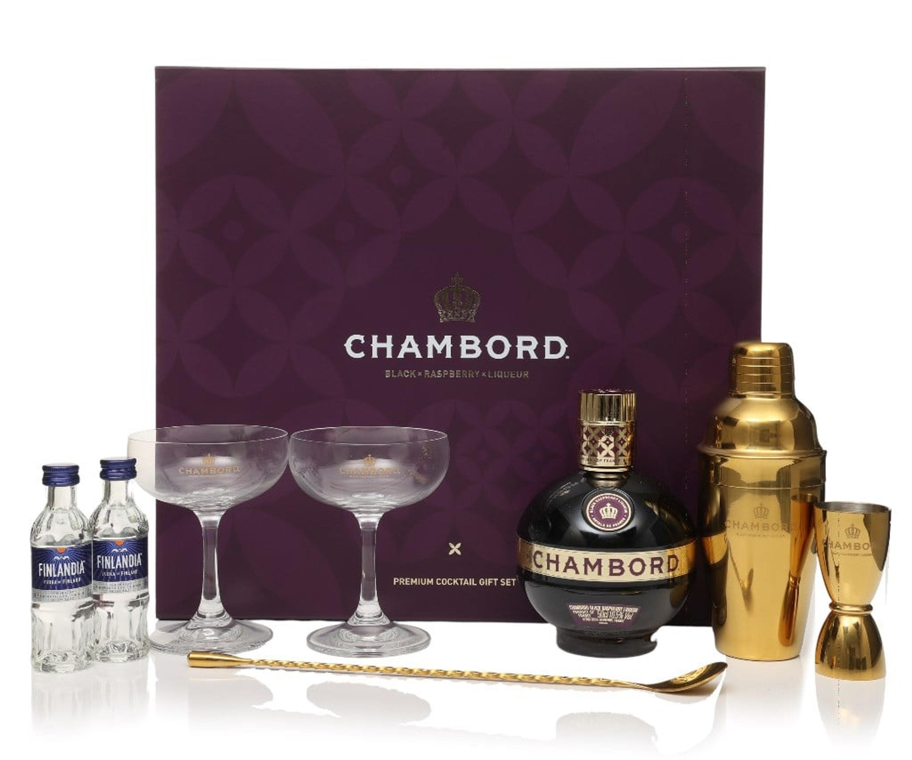 Chambord Martini Cocktail Gift Set 80cl