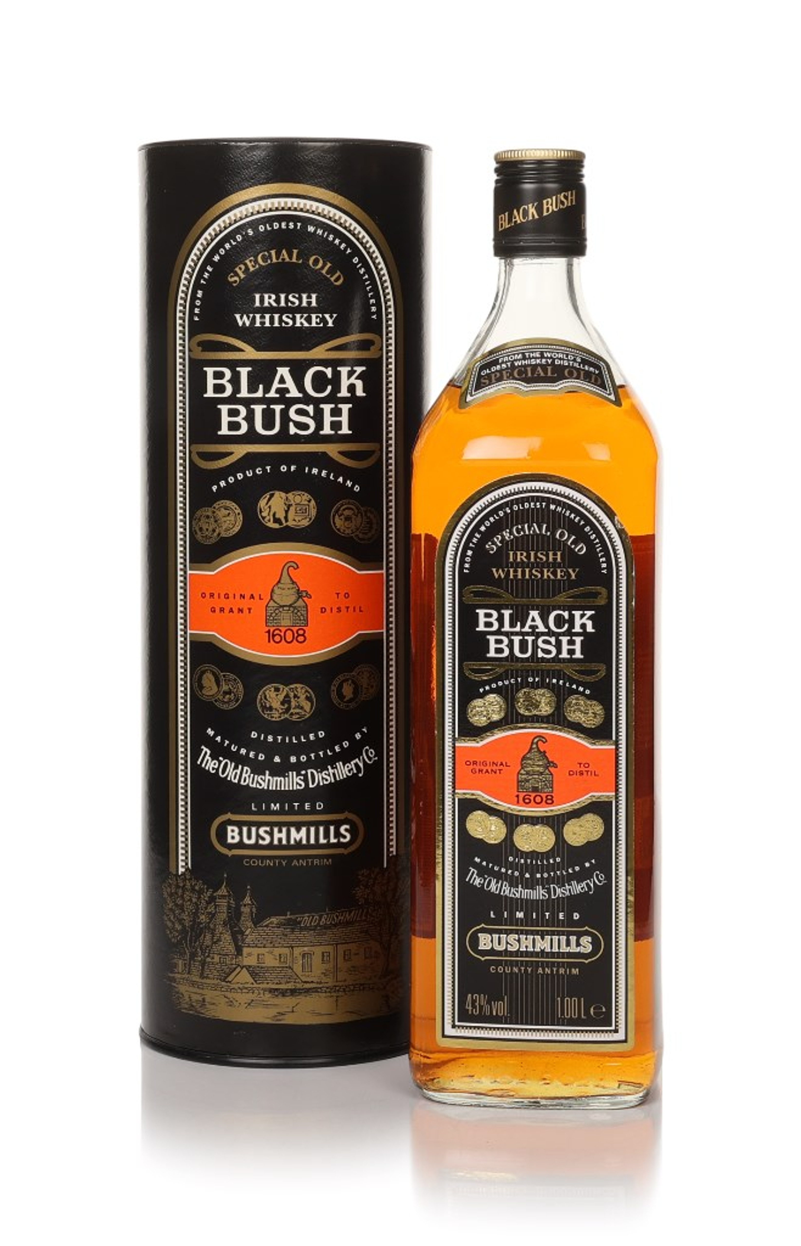 Bushmills Black Bush - 1990s (1L) 100cl
