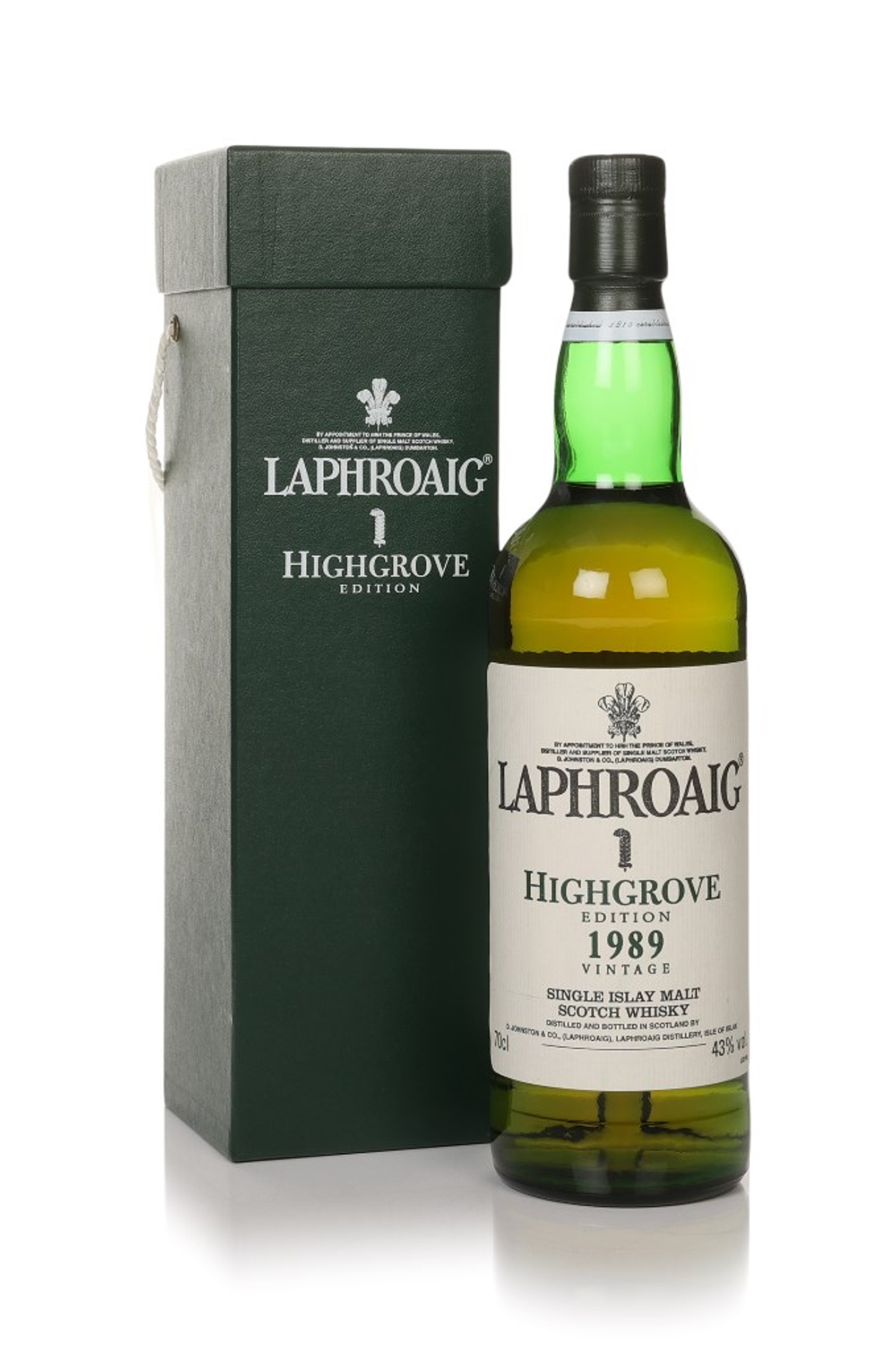 Laphroaig 1989 Vintage - Highgrove 70cl
