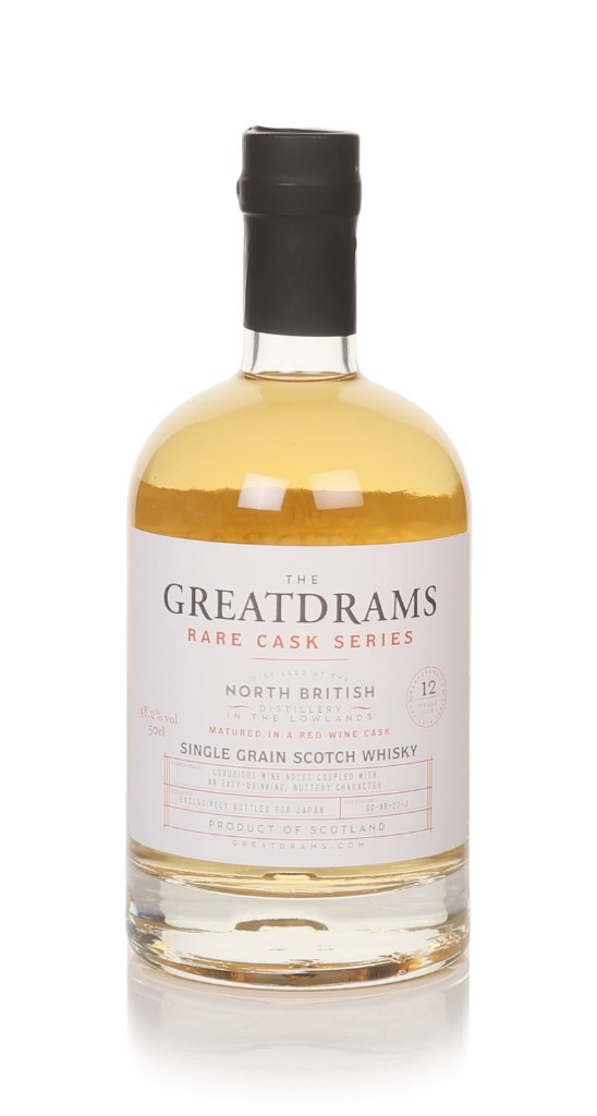 North British 12 Year Old (cask GD-NB-23-J) - Rare Cask Series (GreatDrams) 50cl