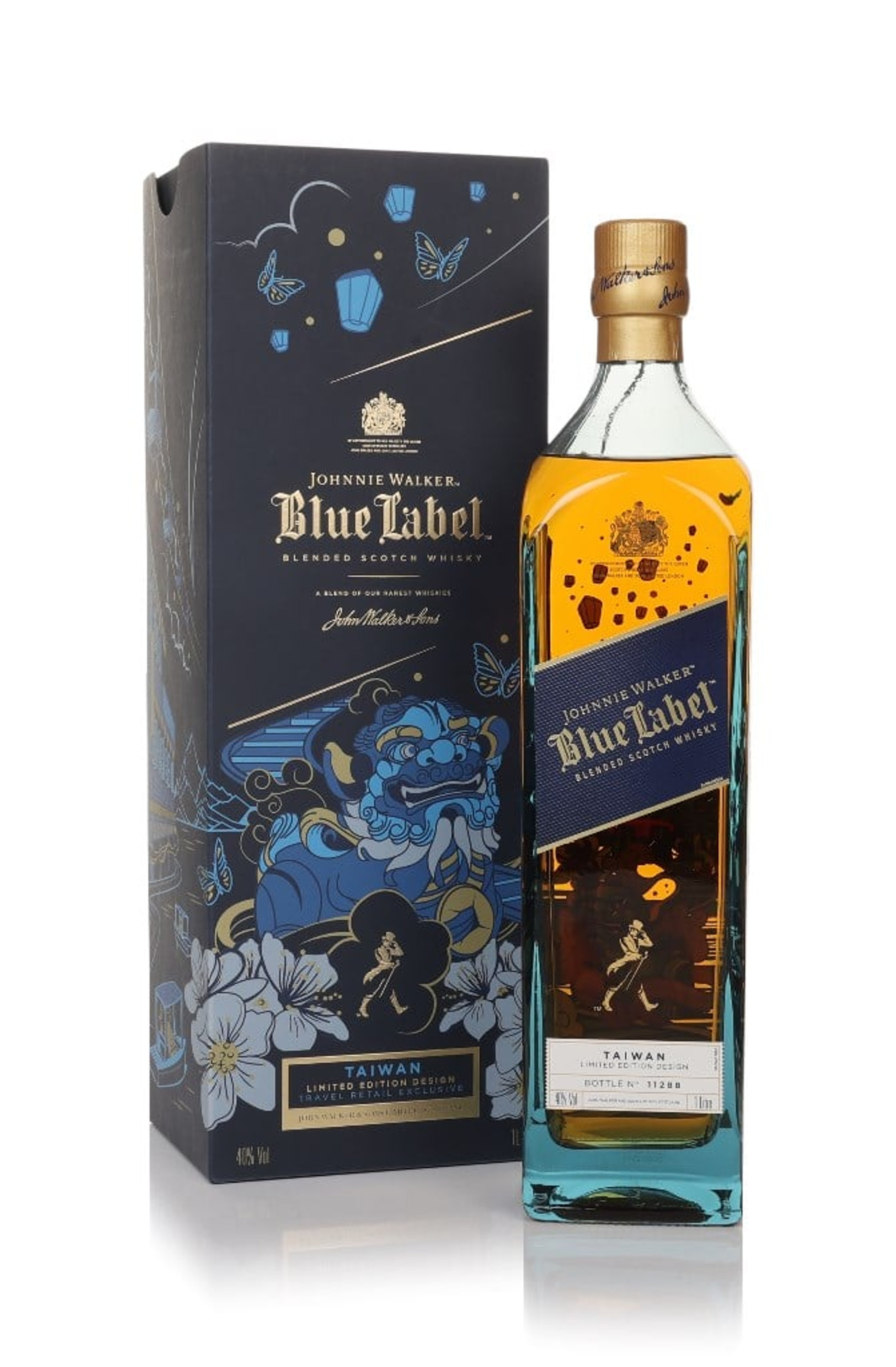 Johnnie Walker Blue Label - Taiwan Limited Edition Design (1L) 100cl