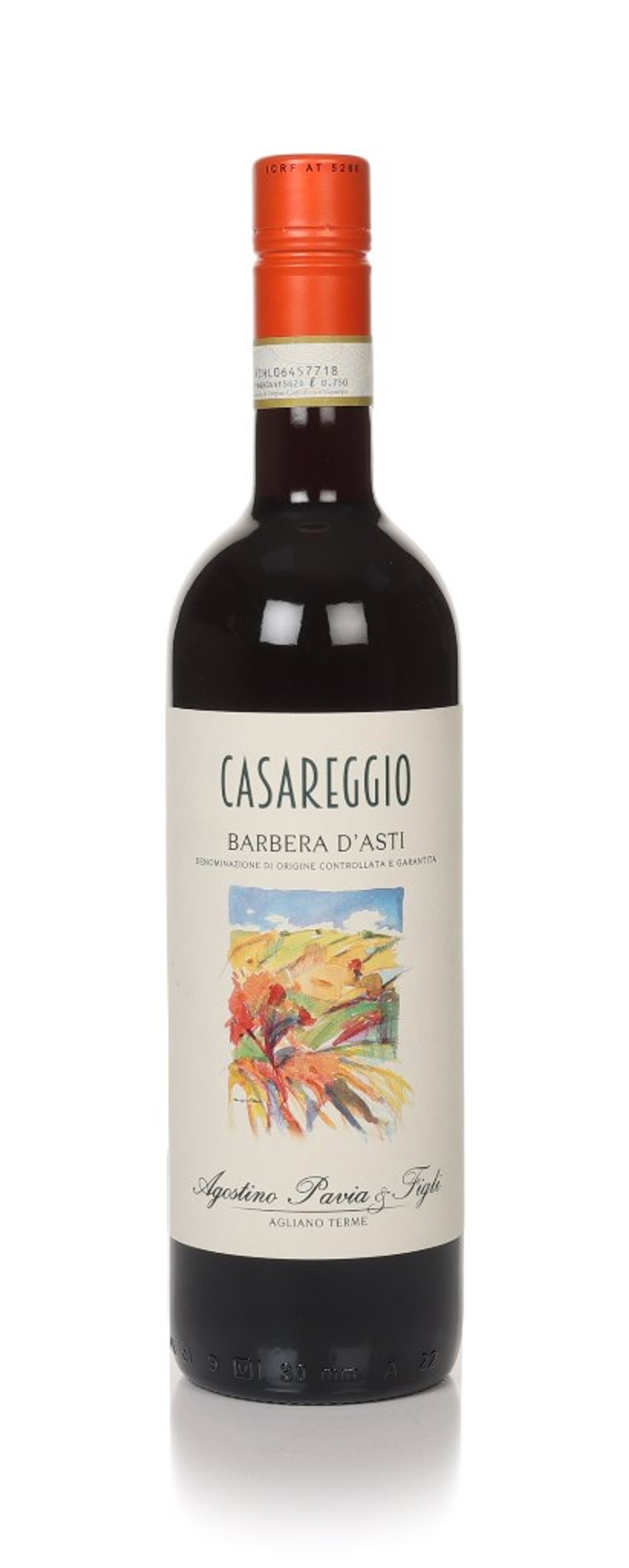 Agostino Pavia & Figli Barbera d'Asti Casareggio 2022 75cl