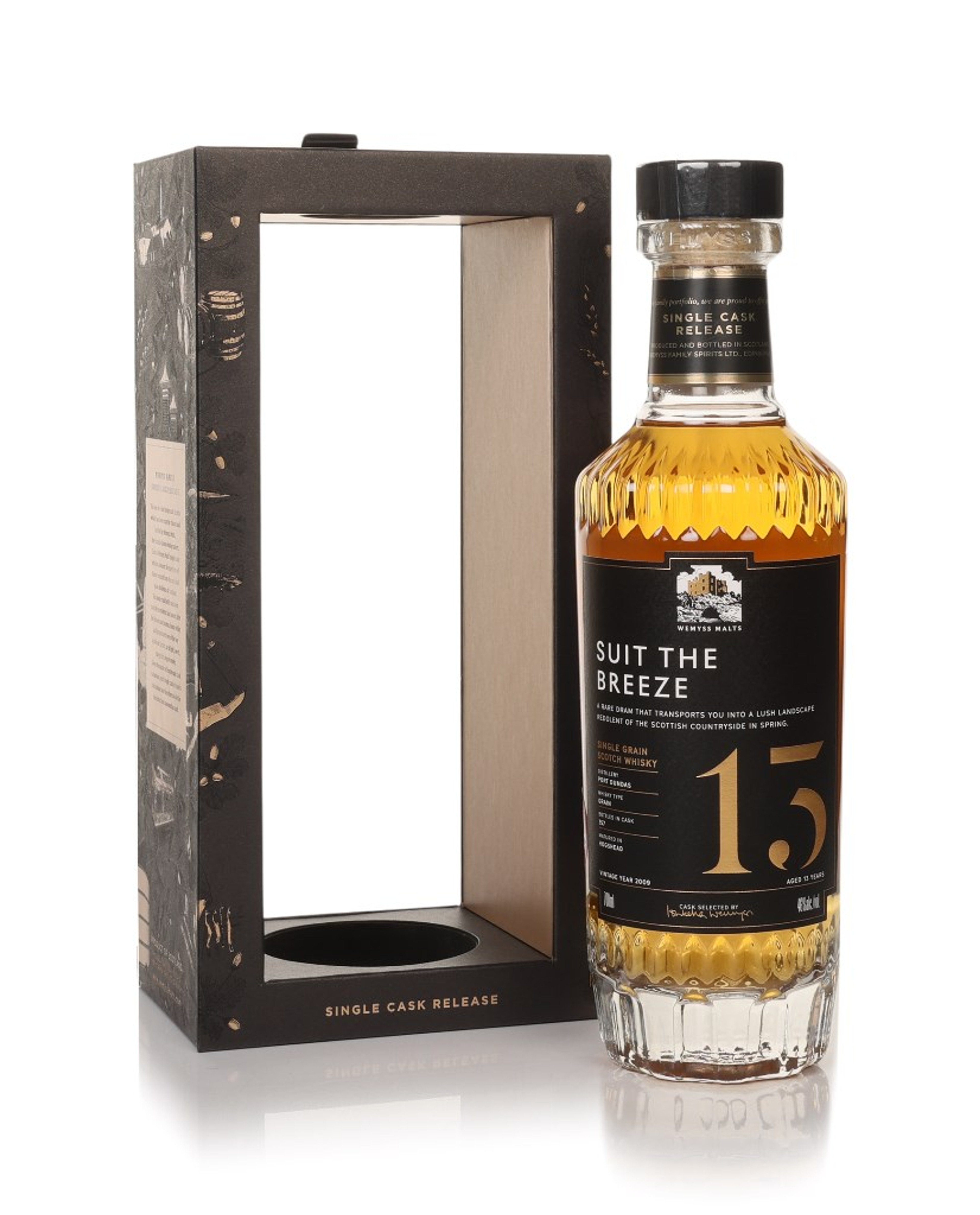 Suit The Breeze 13 Year Old 2009 - Wemyss Malts (Port Dundas) 70cl
