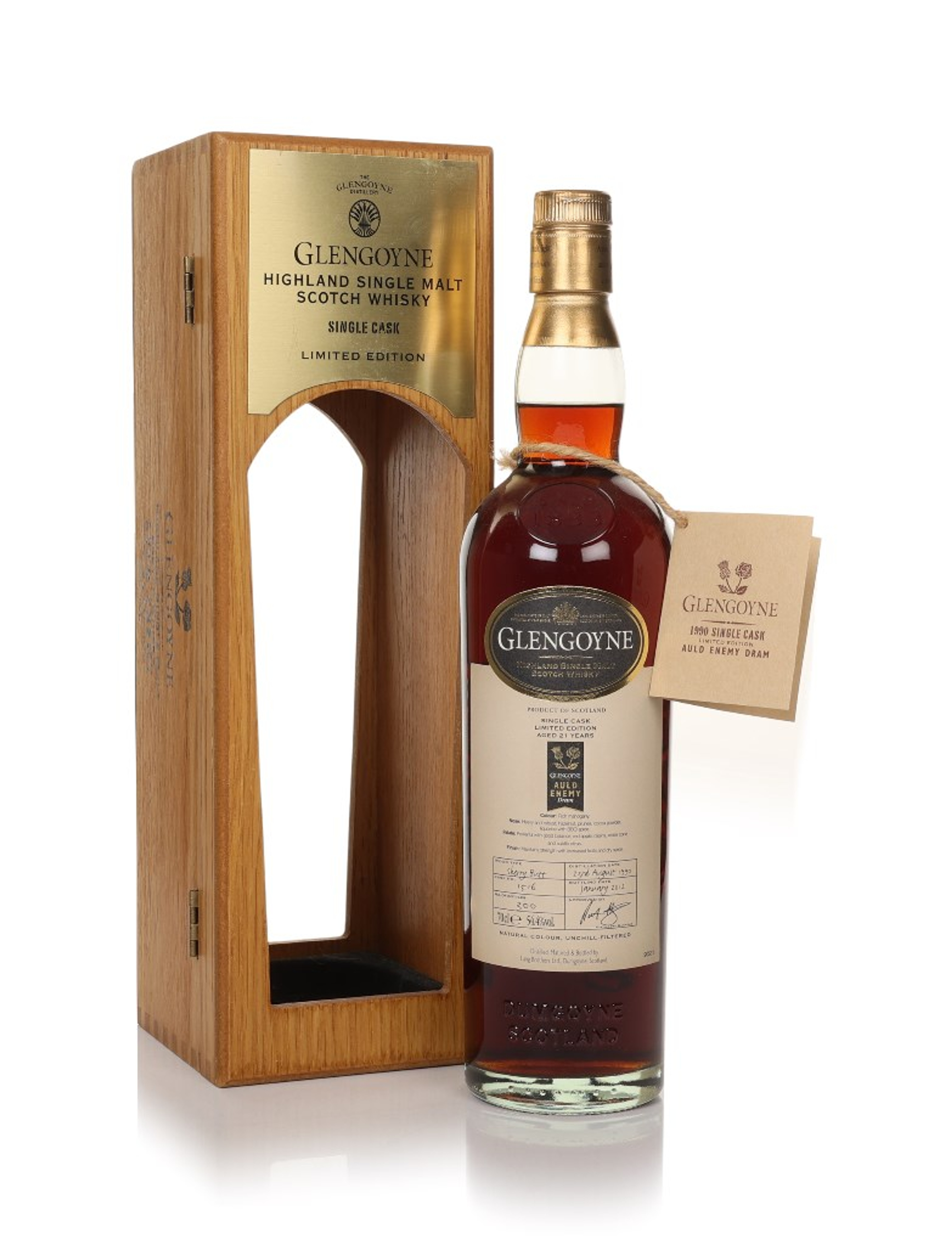 Glengoyne 21 Year Old 1990 (cask 1516) - Auld Enemy Limited Edition 70cl